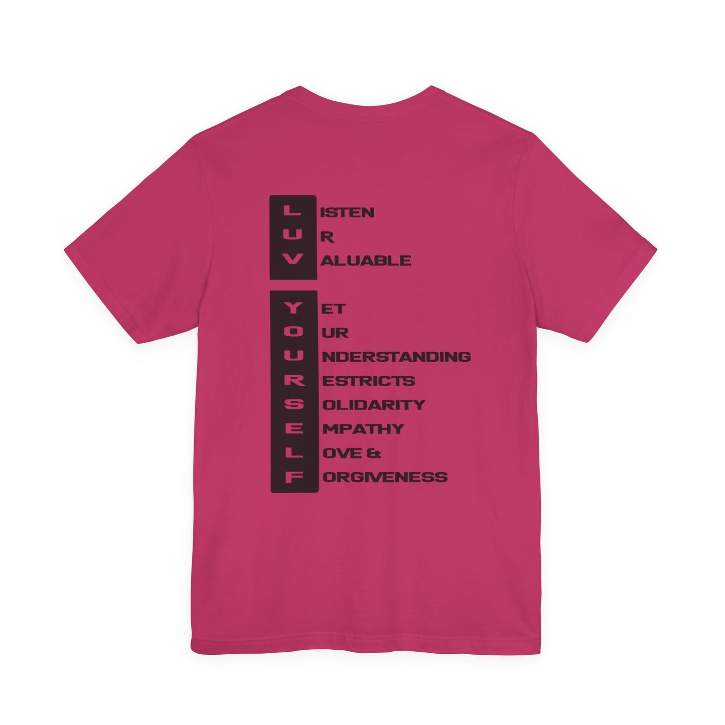 Men's Luv Yourself Short Sleeve Tee