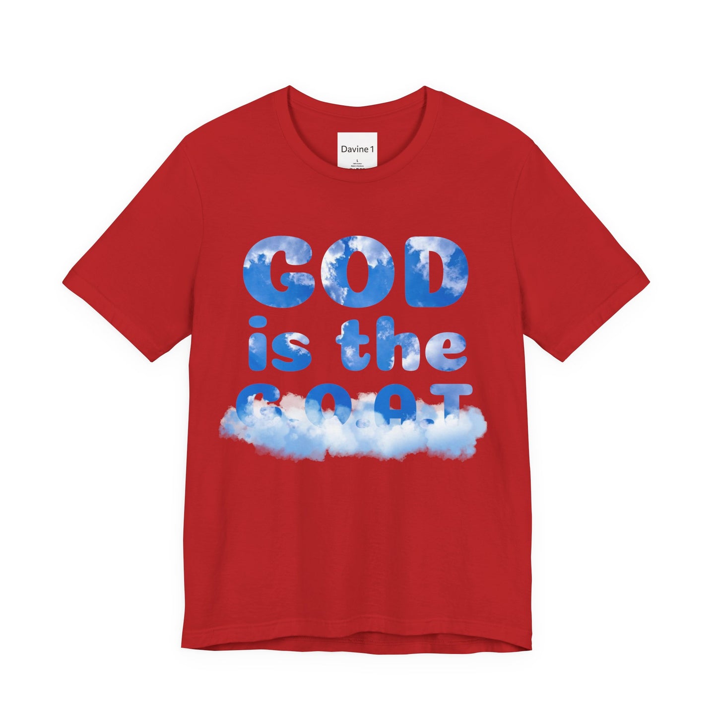 God is the Goat Short Sleeve Tee