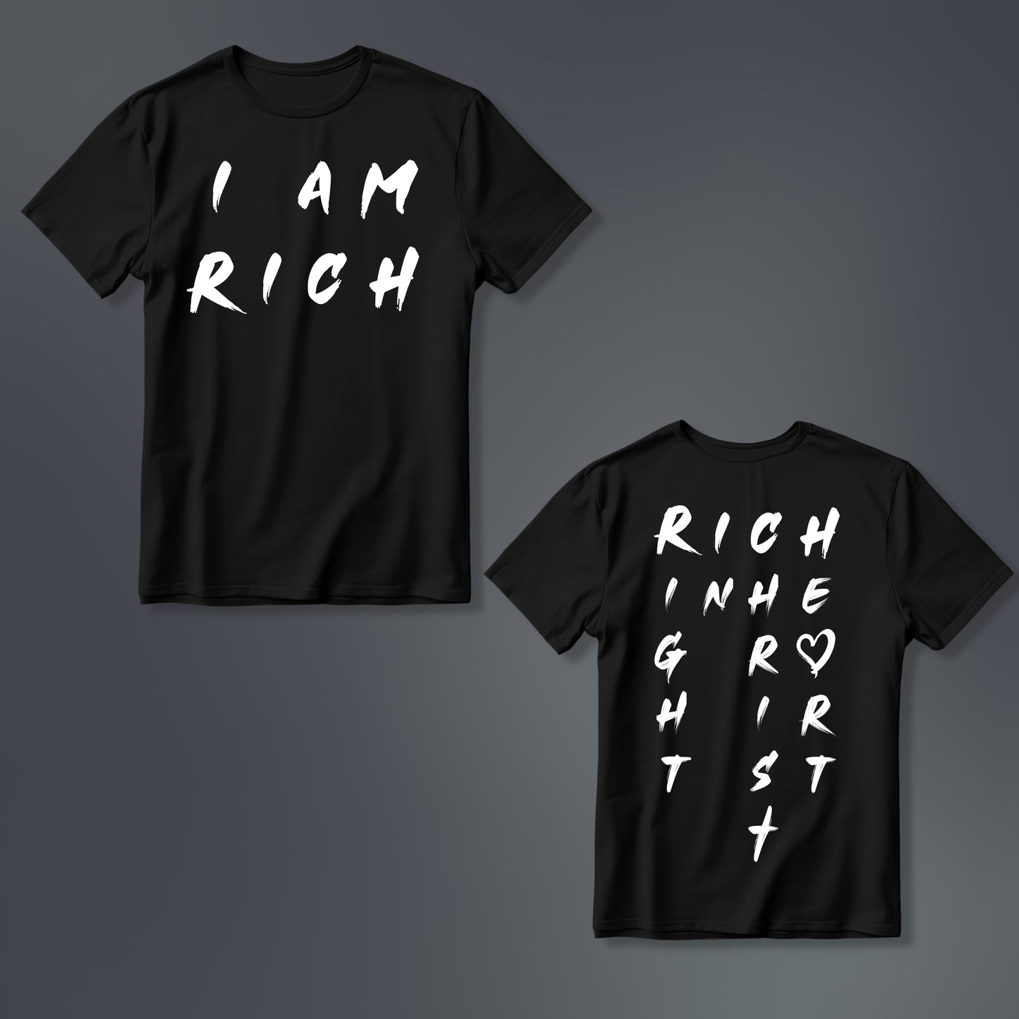 I Am Rich Short Sleeve Tee