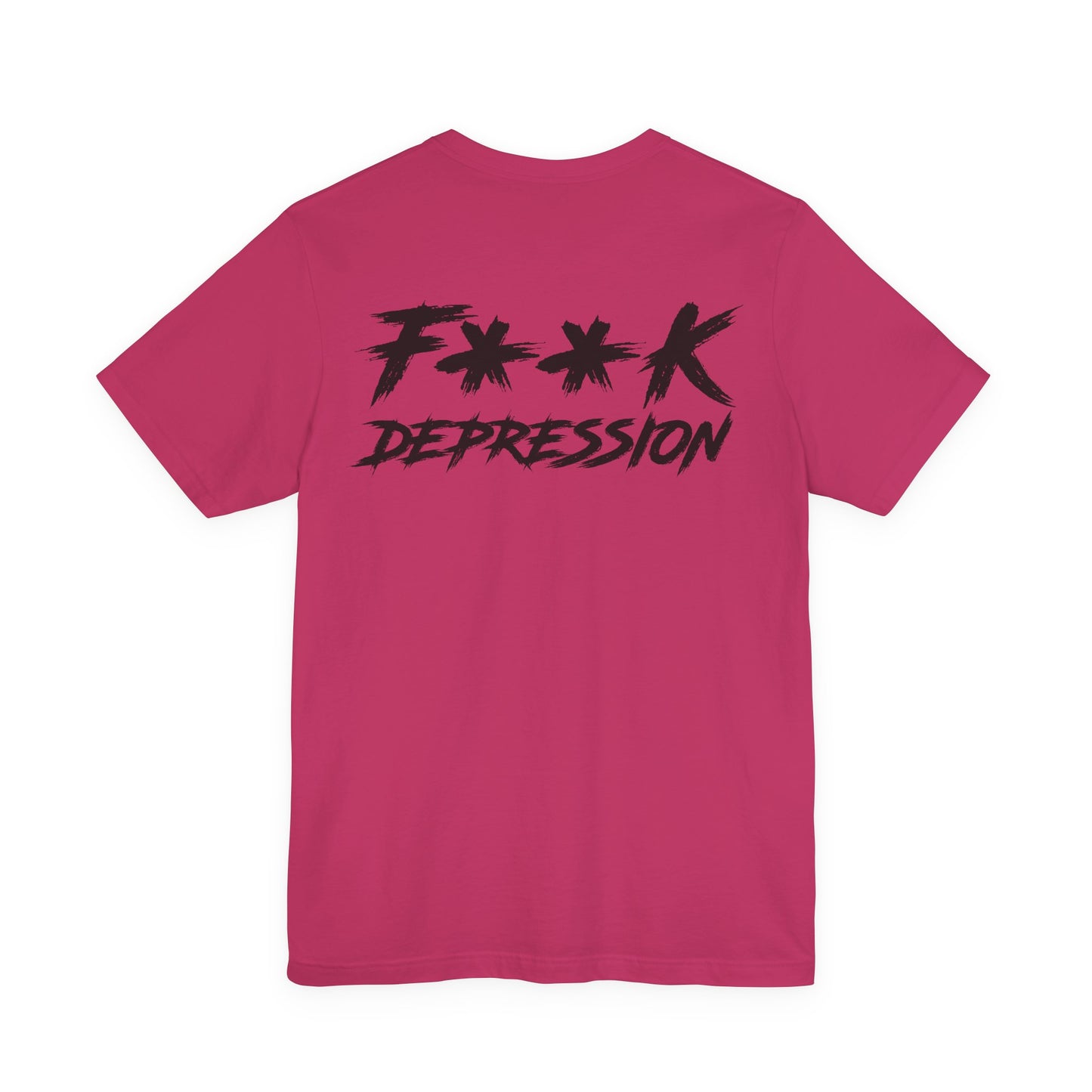 F**k Depression Graphic Tee for Men