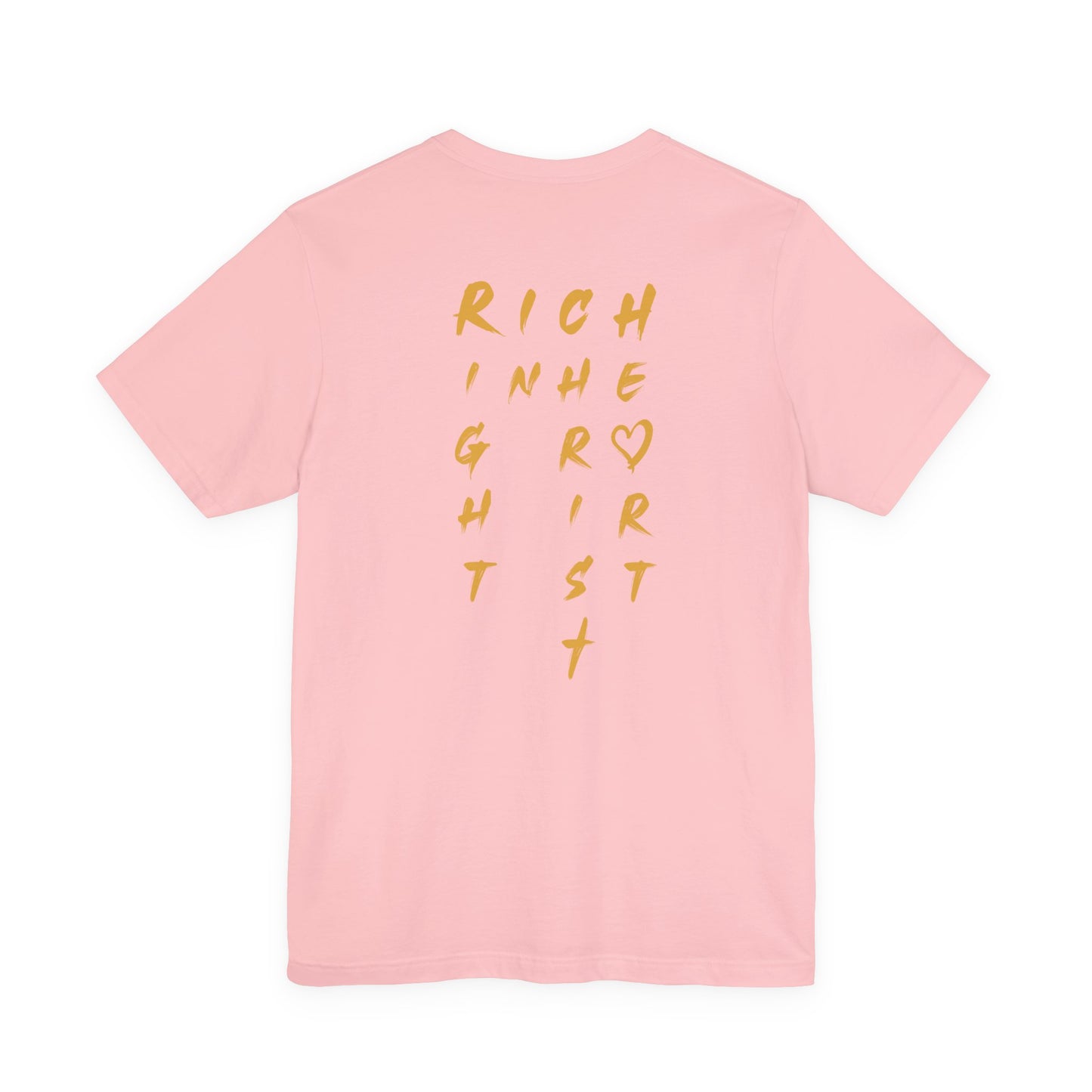 Rich in Christ Unisex Short Sleeve Tee