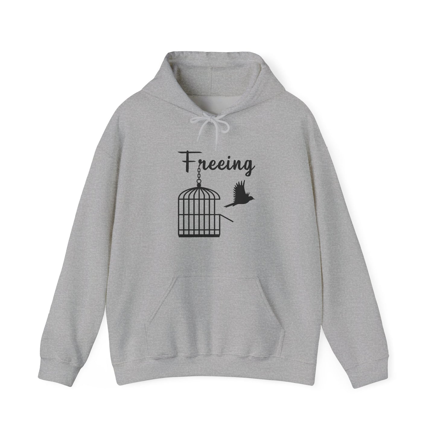 Freeing Hooded Sweatshirt — Minimal Cozy Pullover