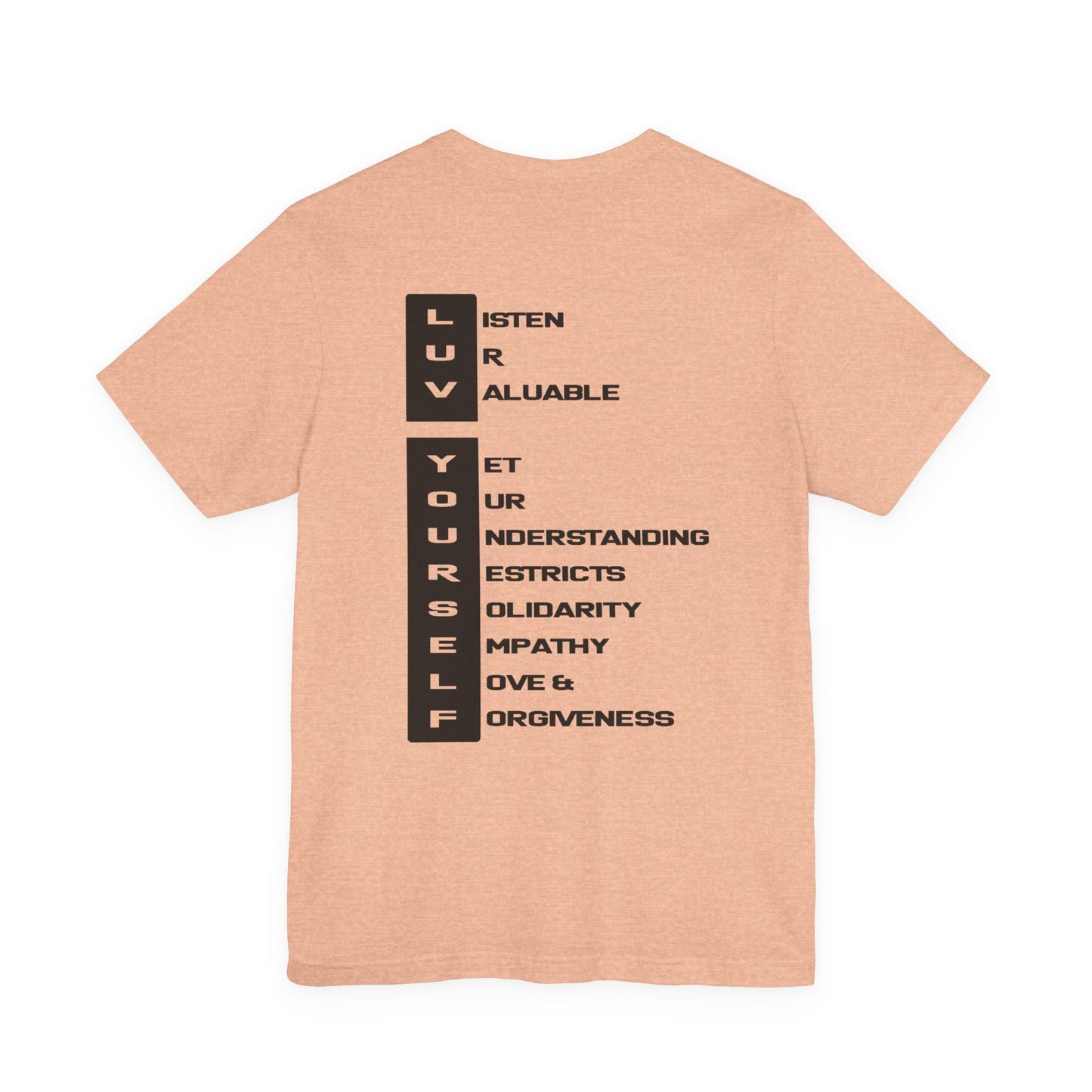 Men's Luv Yourself Short Sleeve Tee