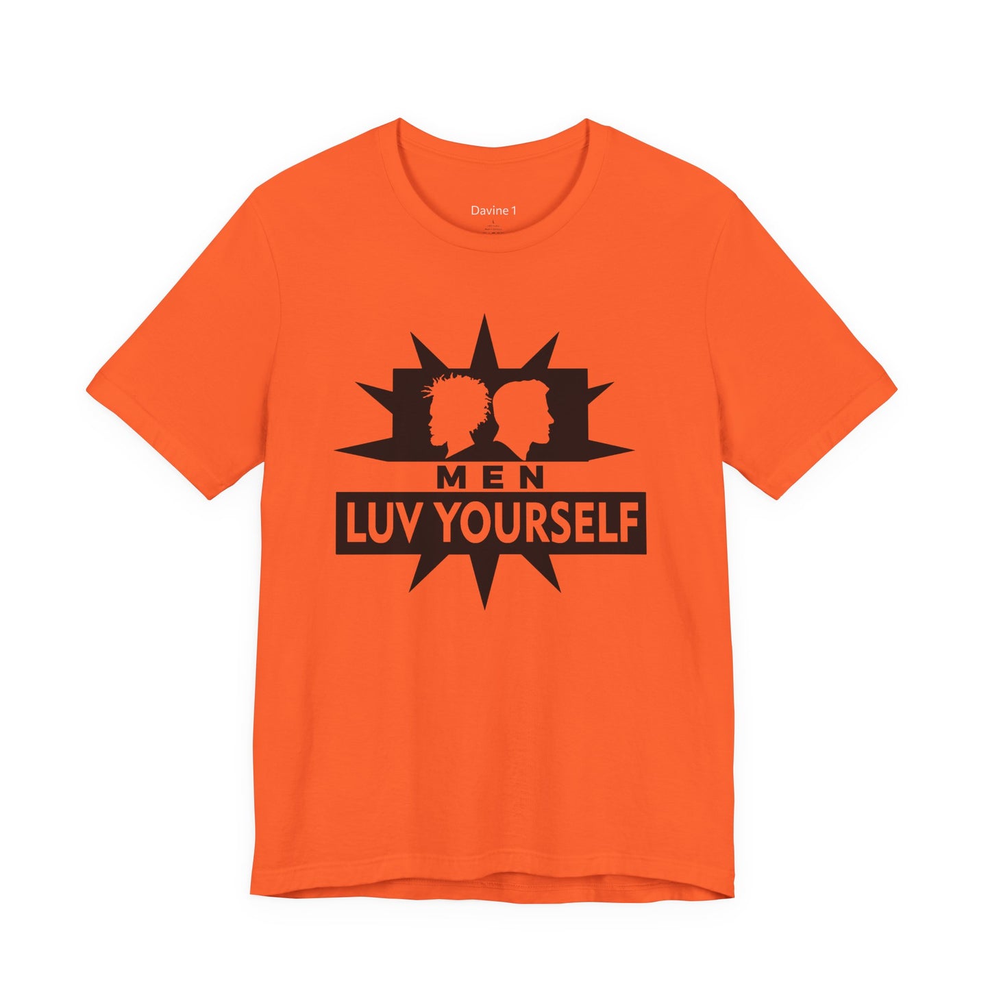 Men's Luv Yourself Unisex Tee for Everyday Wear, Graphic Short Sleeve Shirt, Gift for Friends, Summer Wardrobe Essential, Birthday Present, [...]