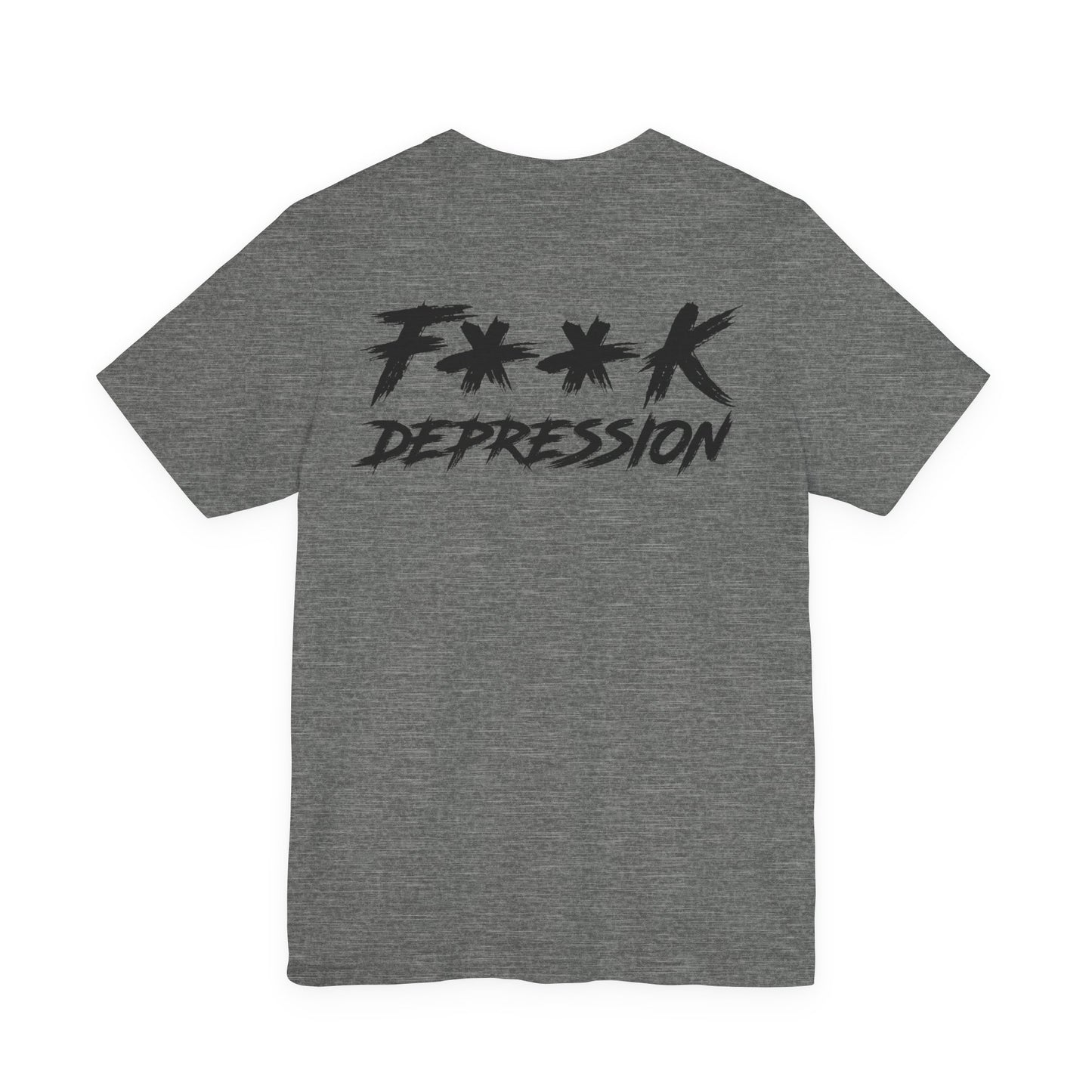 F**k Depression Graphic Tee for Men