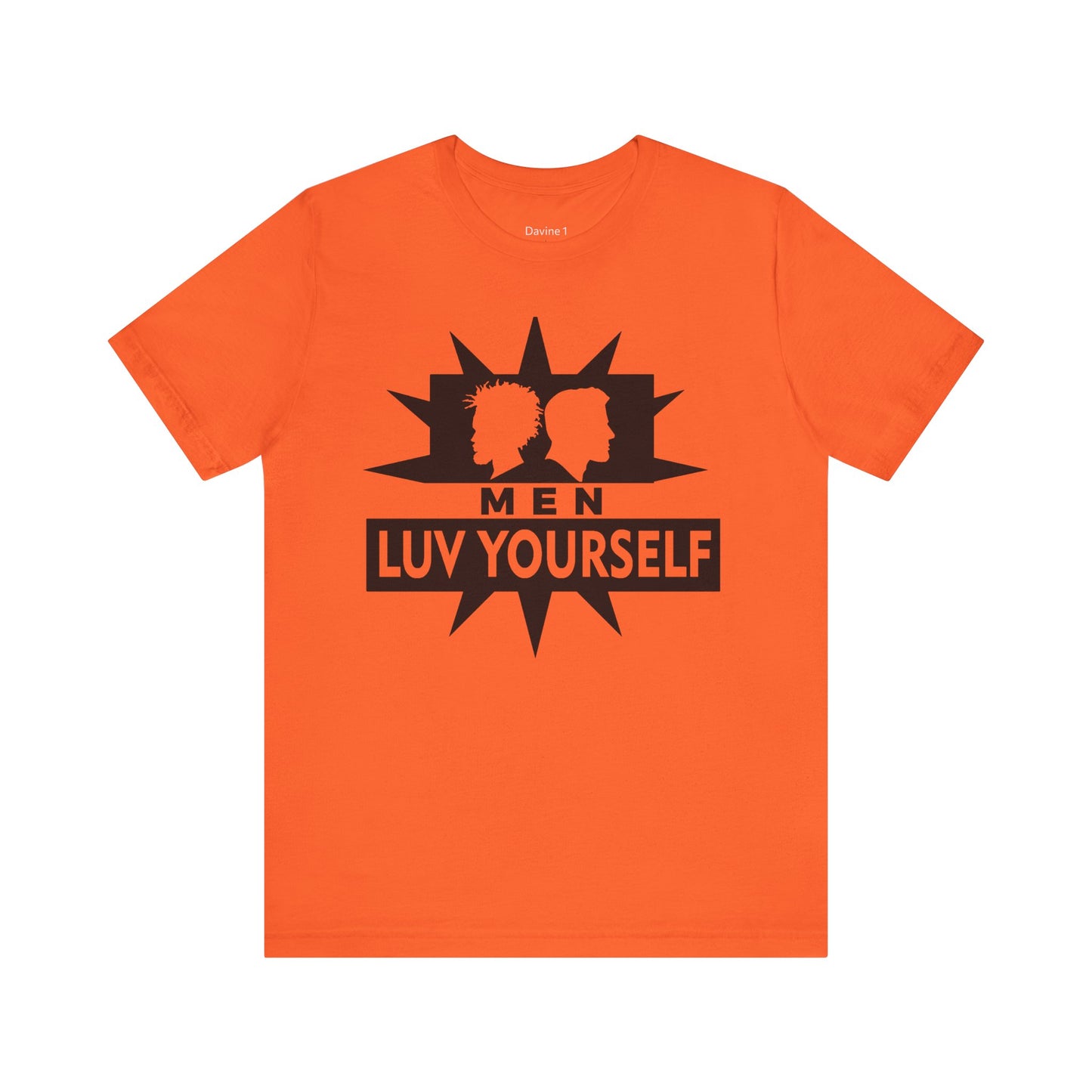 Men's Luv Yourself Unisex Tee for Everyday Wear, Graphic Short Sleeve Shirt, Gift for Friends, Summer Wardrobe Essential, Birthday Present, [...]