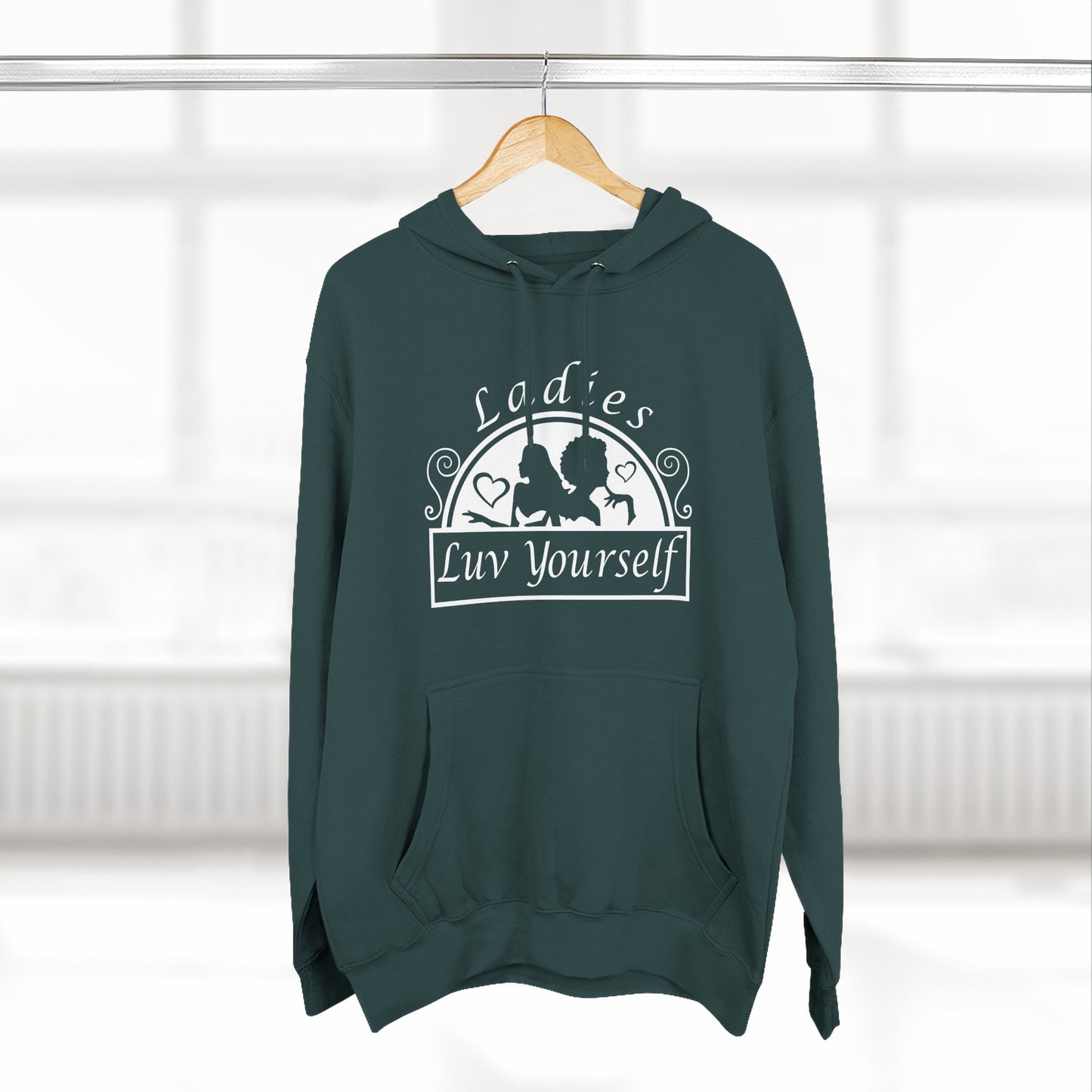 Empowering Fleece Hoodie for Self-Love & Confidence | Unisex Sweatshirt, Cozy Winter Wear, Gift for Her, Inspirational Apparel