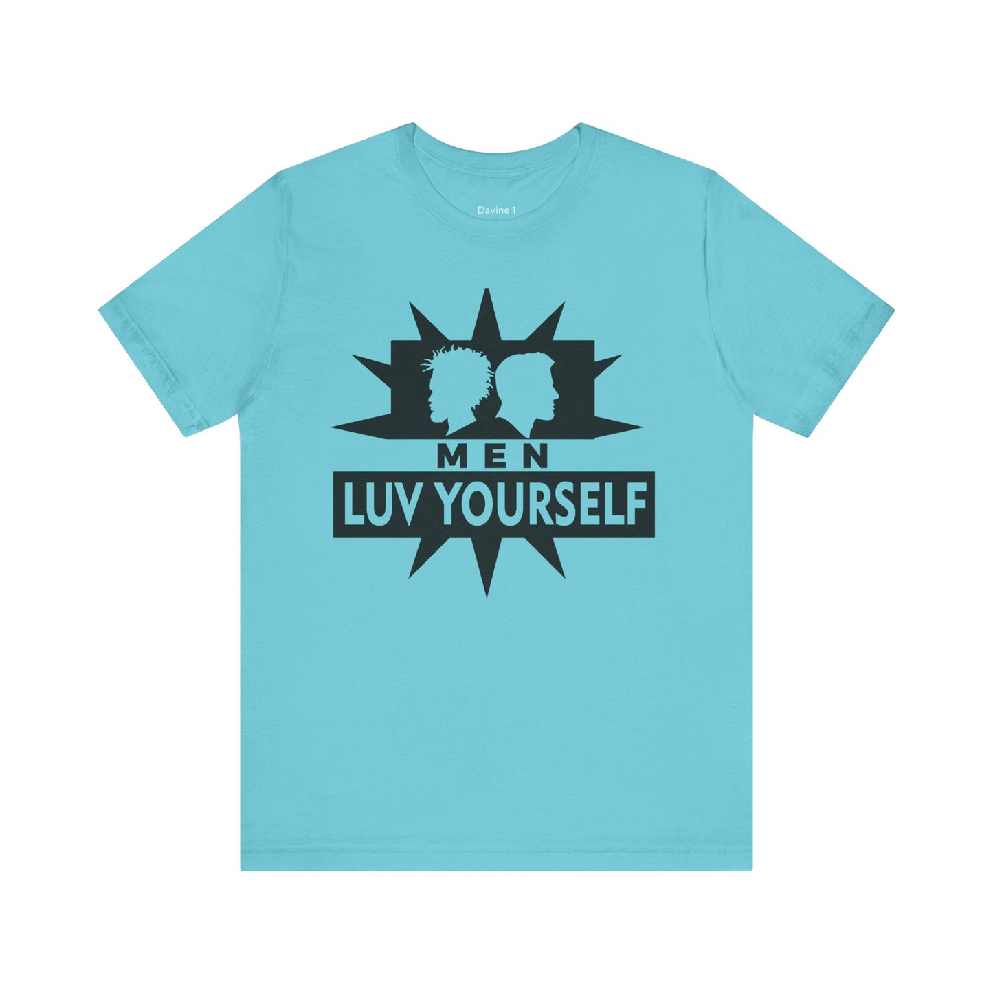 Men's Luv Yourself Unisex Tee for Everyday Wear, Graphic Short Sleeve Shirt, Gift for Friends, Summer Wardrobe Essential, Birthday Present, [...]