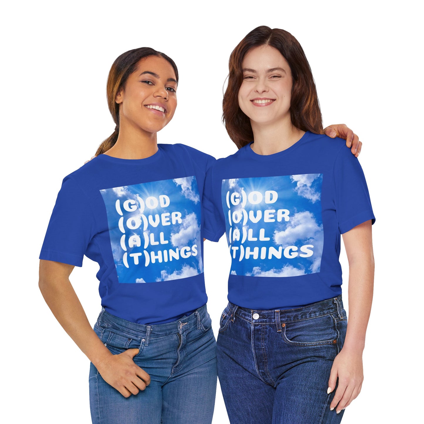 God Over All Things Unisex Short Sleeve Tee