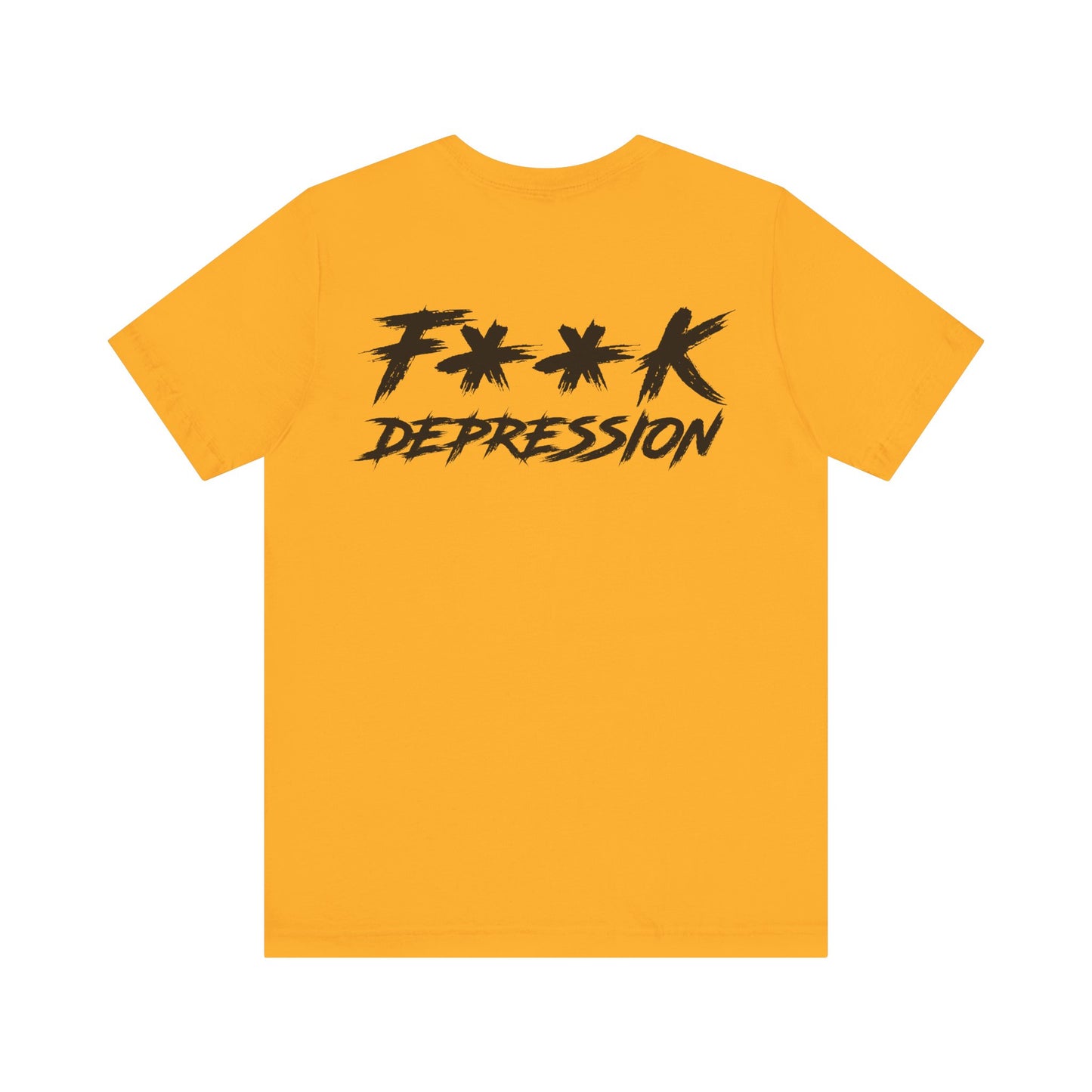 F**k Depression Graphic Tee for Men