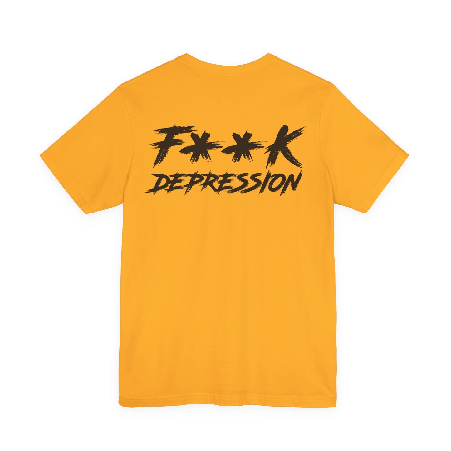 F**k Depression Graphic Tee for Men