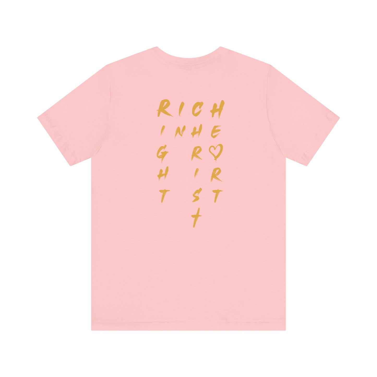 Rich in Christ Unisex Short Sleeve Tee