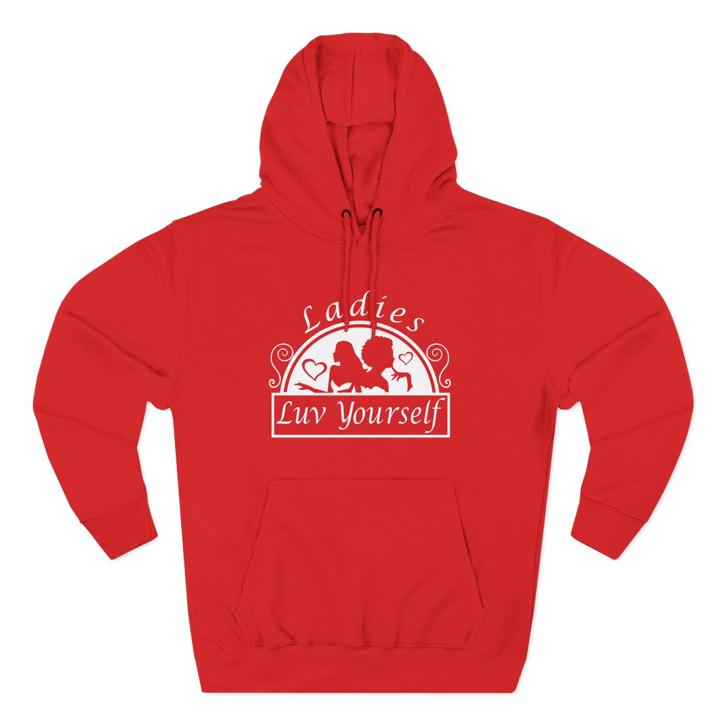Empowering Fleece Hoodie for Self-Love & Confidence | Unisex Sweatshirt, Cozy Winter Wear, Gift for Her, Inspirational Apparel