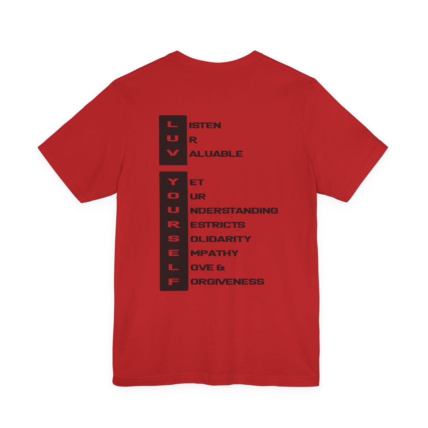 Men's Luv Yourself Short Sleeve Tee