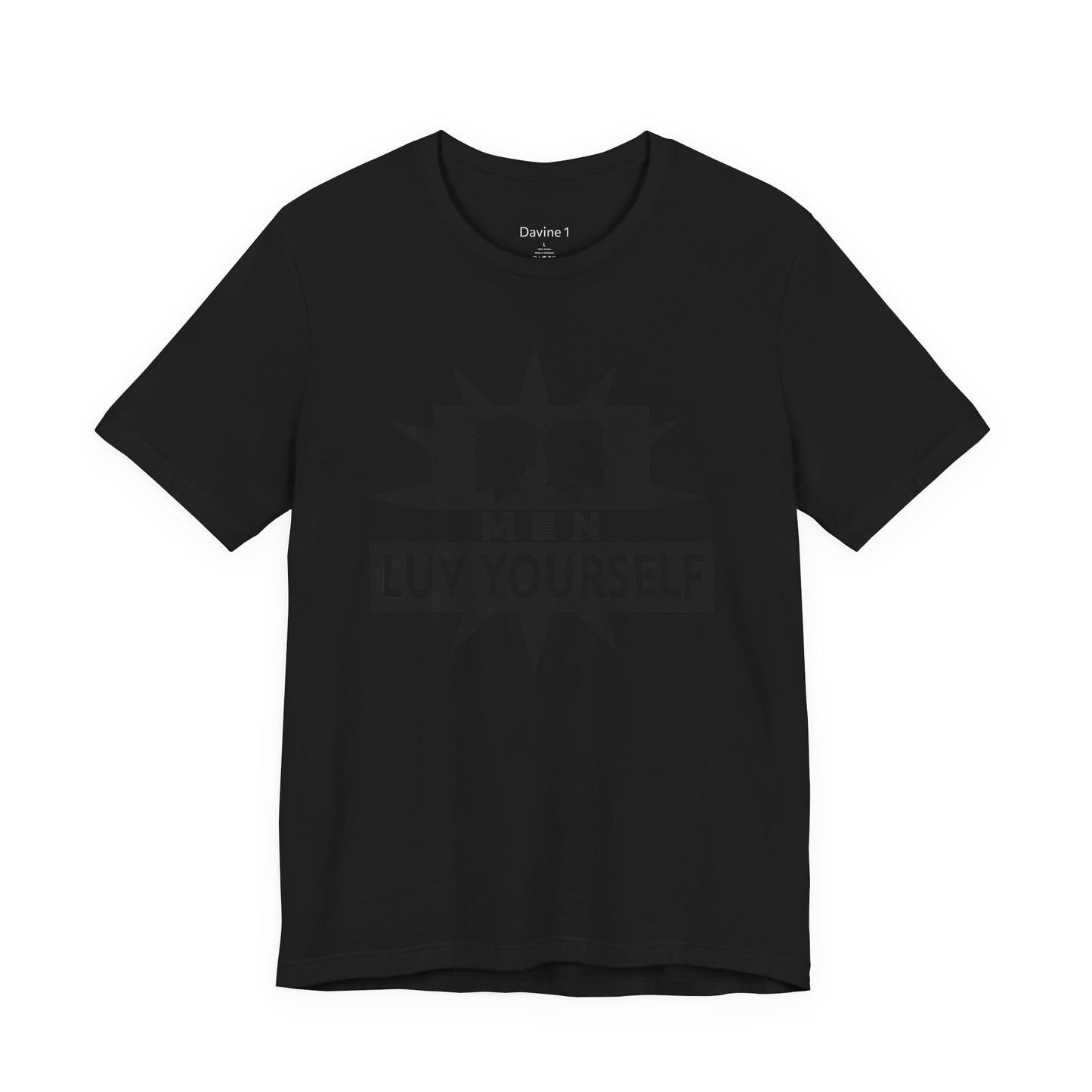 Men's Luv Yourself Unisex Tee for Everyday Wear, Graphic Short Sleeve Shirt, Gift for Friends, Summer Wardrobe Essential, Birthday Present, [...]