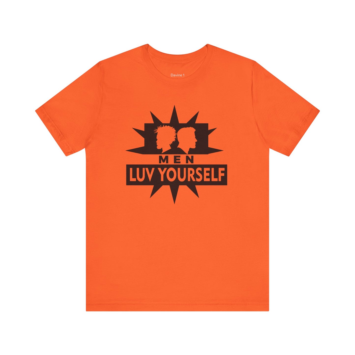 Men's Luv Yourself Unisex Tee for Everyday Wear, Graphic Short Sleeve Shirt, Gift for Friends, Summer Wardrobe Essential, Birthday Present, [...]