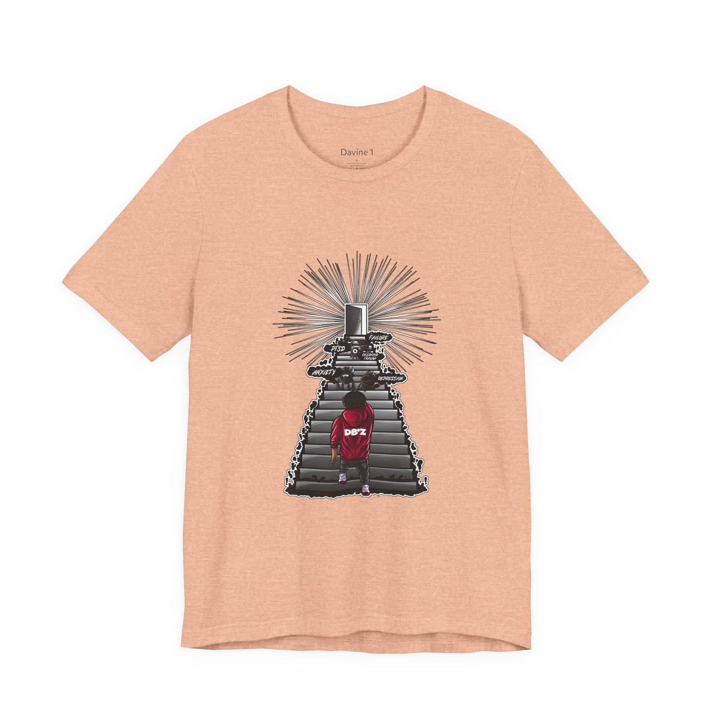 Keep Climbing Casual Unisex Tee for Everyday Wear, Graphic Short Sleeve Shirt, Gift for Friends, Summer Wardrobe Essential, Birthday Present, [...]