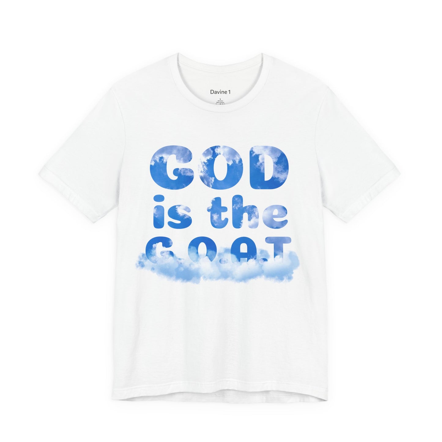 God is the Goat Short Sleeve Tee