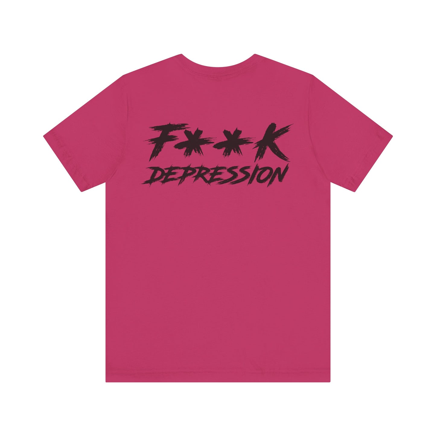 F**k Depression Graphic Tee for Men