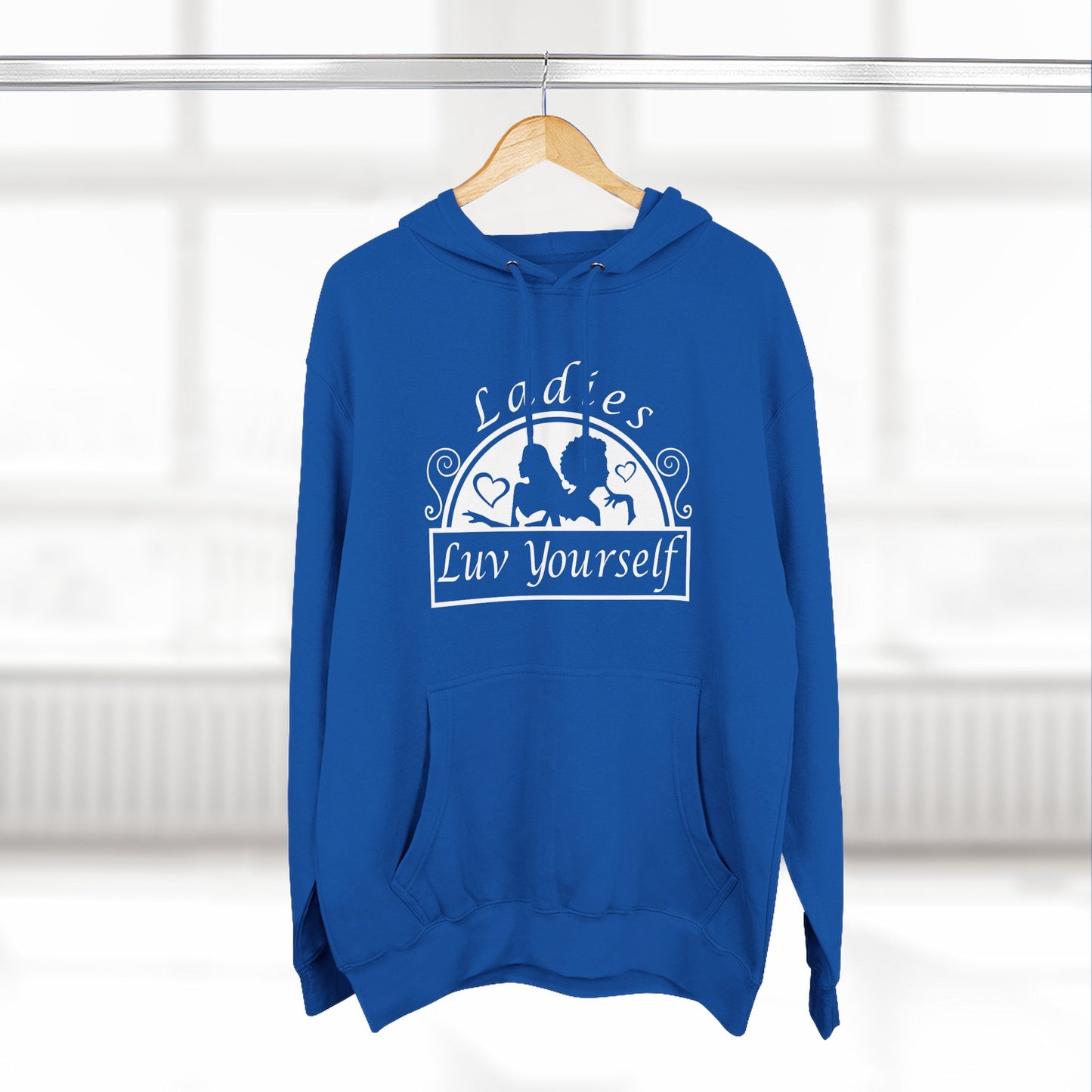 Empowering Fleece Hoodie for Self-Love & Confidence | Unisex Sweatshirt, Cozy Winter Wear, Gift for Her, Inspirational Apparel