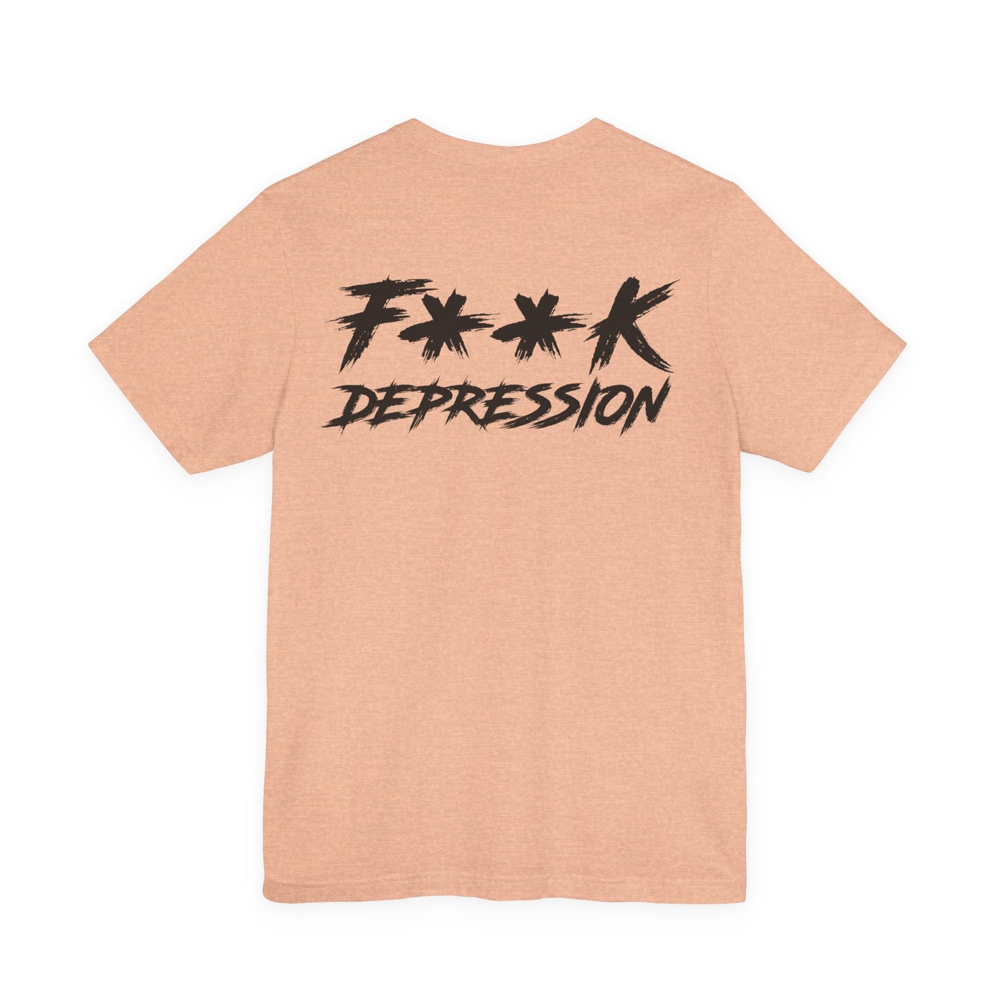 F**k Depression Graphic Tee for Men