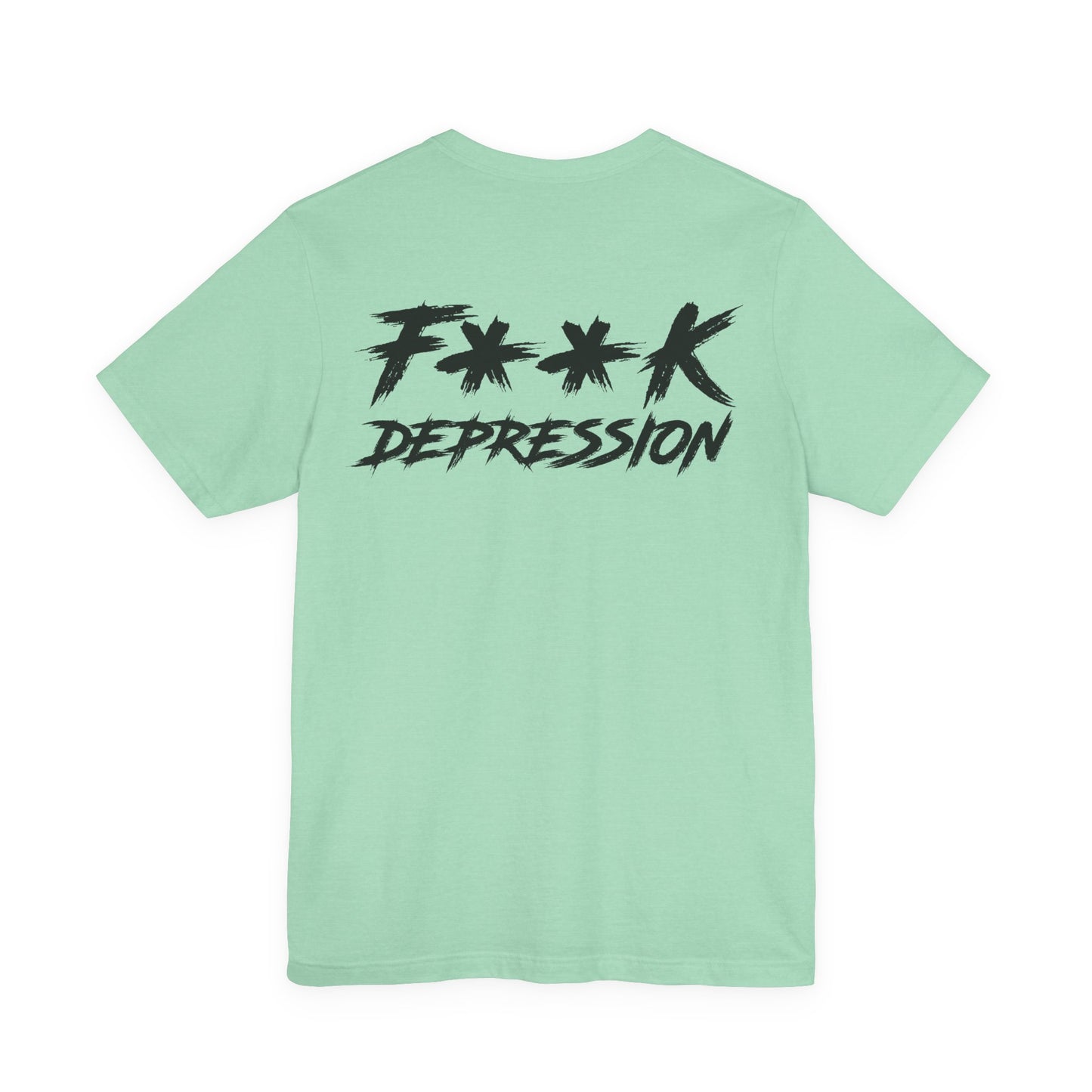 F**k Depression Graphic Tee for Men
