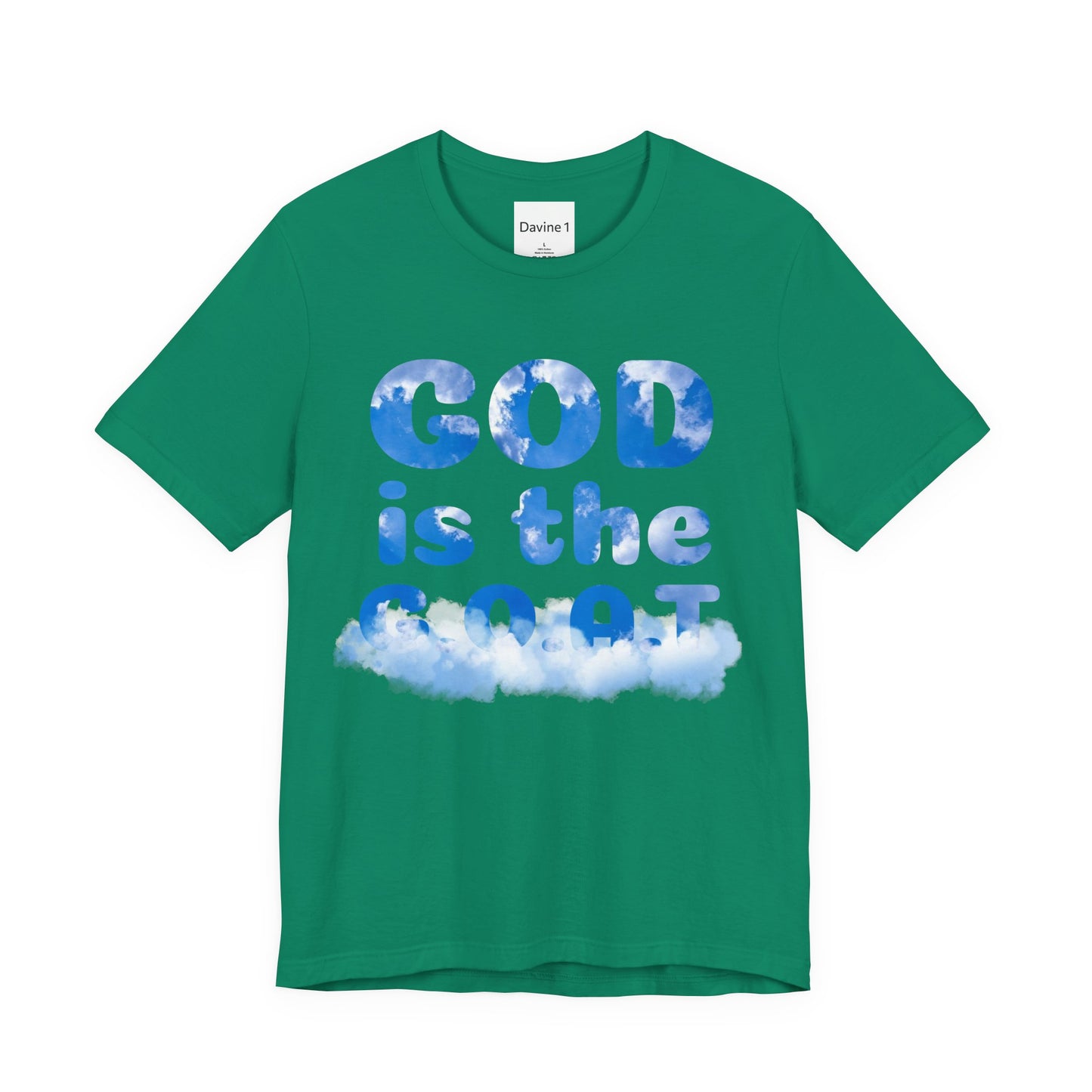 God is the Goat Short Sleeve Tee