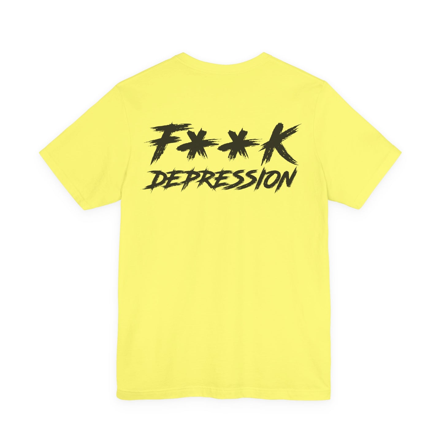 F**k Depression Graphic Tee for Men