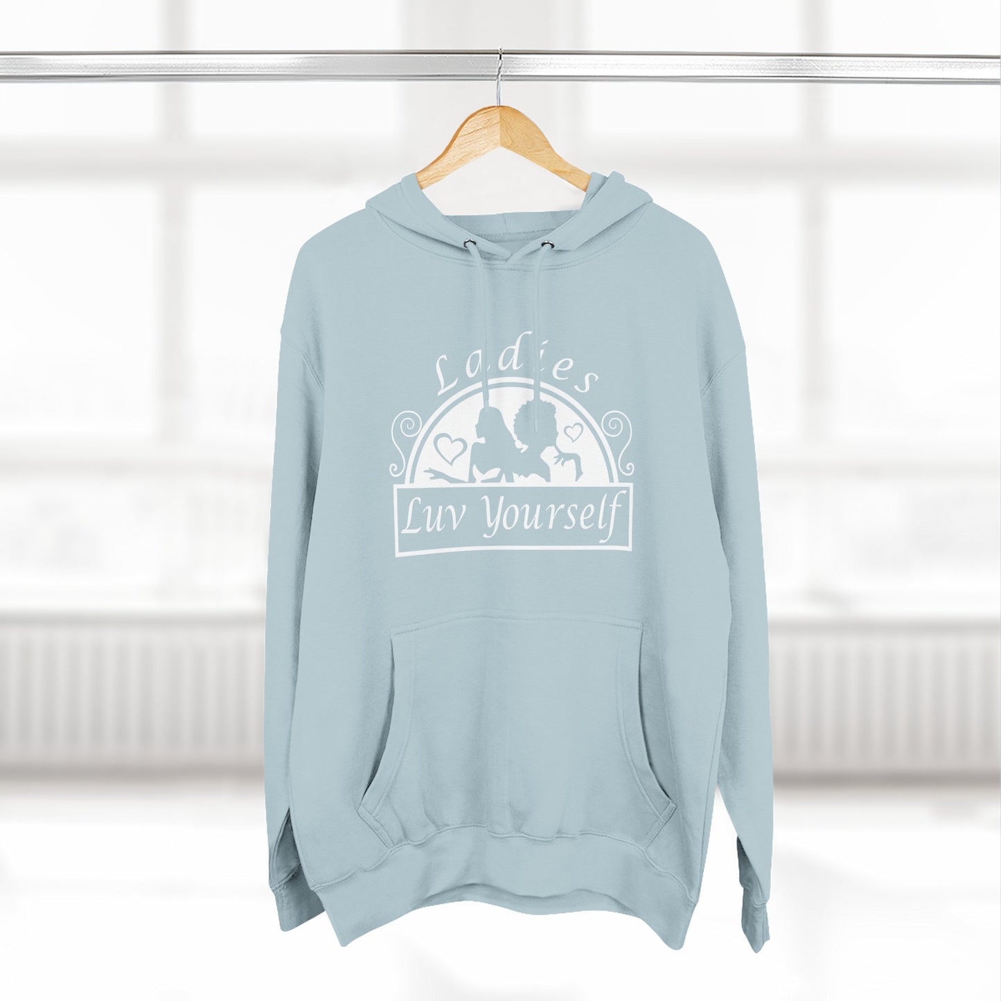 Empowering Fleece Hoodie for Self-Love & Confidence | Unisex Sweatshirt, Cozy Winter Wear, Gift for Her, Inspirational Apparel