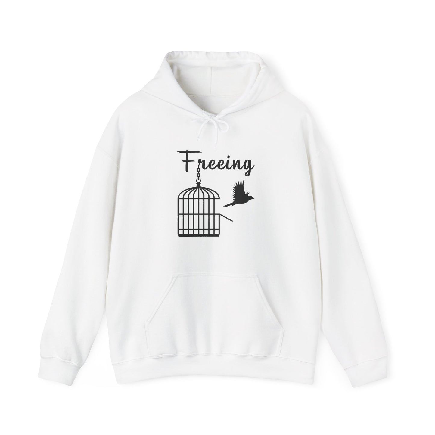 Freeing Hooded Sweatshirt — Minimal Cozy Pullover