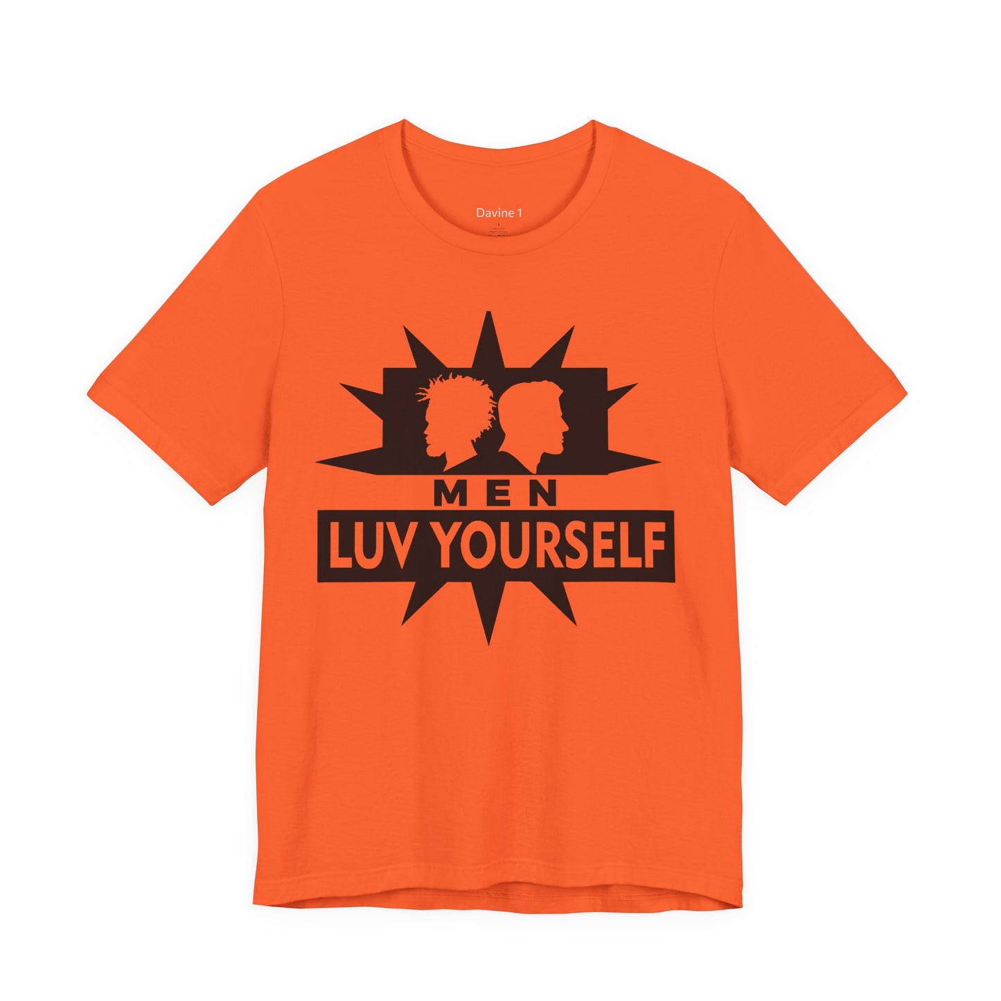Men's Luv Yourself Unisex Tee for Everyday Wear, Graphic Short Sleeve Shirt, Gift for Friends, Summer Wardrobe Essential, Birthday Present, [...]