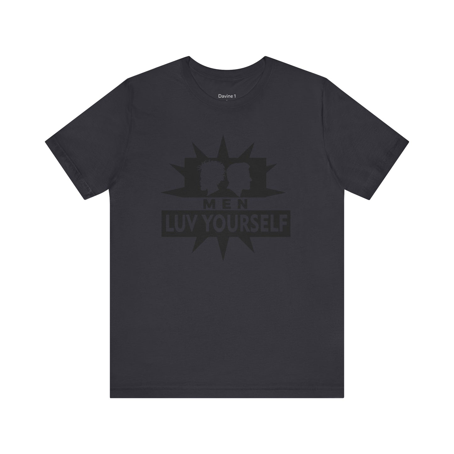 Men's Luv Yourself Unisex Tee for Everyday Wear, Graphic Short Sleeve Shirt, Gift for Friends, Summer Wardrobe Essential, Birthday Present, [...]