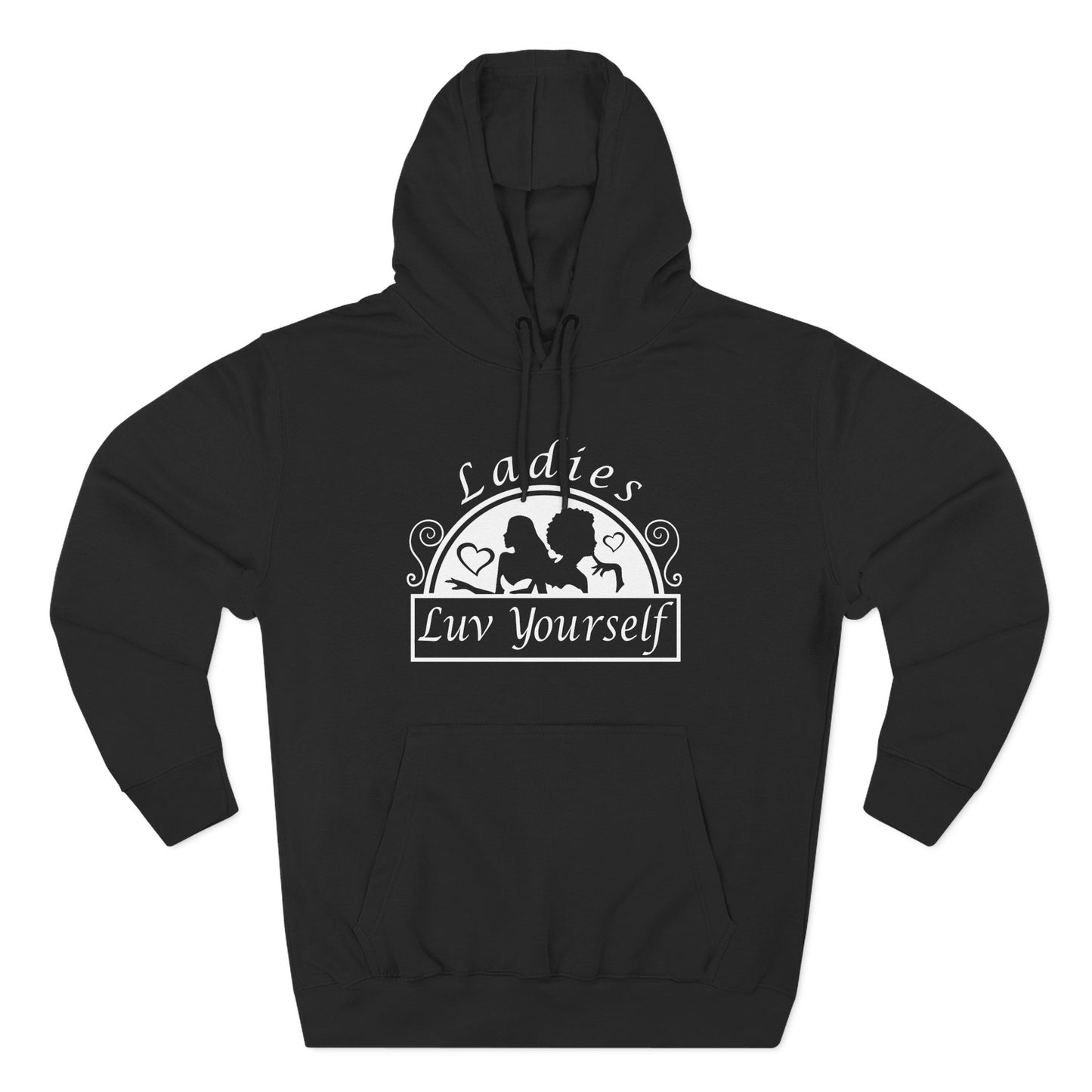 Empowering Fleece Hoodie for Self-Love & Confidence | Unisex Sweatshirt, Cozy Winter Wear, Gift for Her, Inspirational Apparel