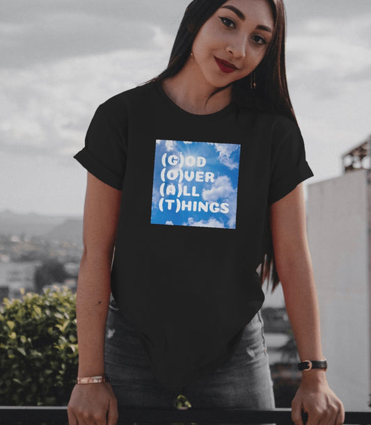 God Over All Things Unisex Short Sleeve Tee