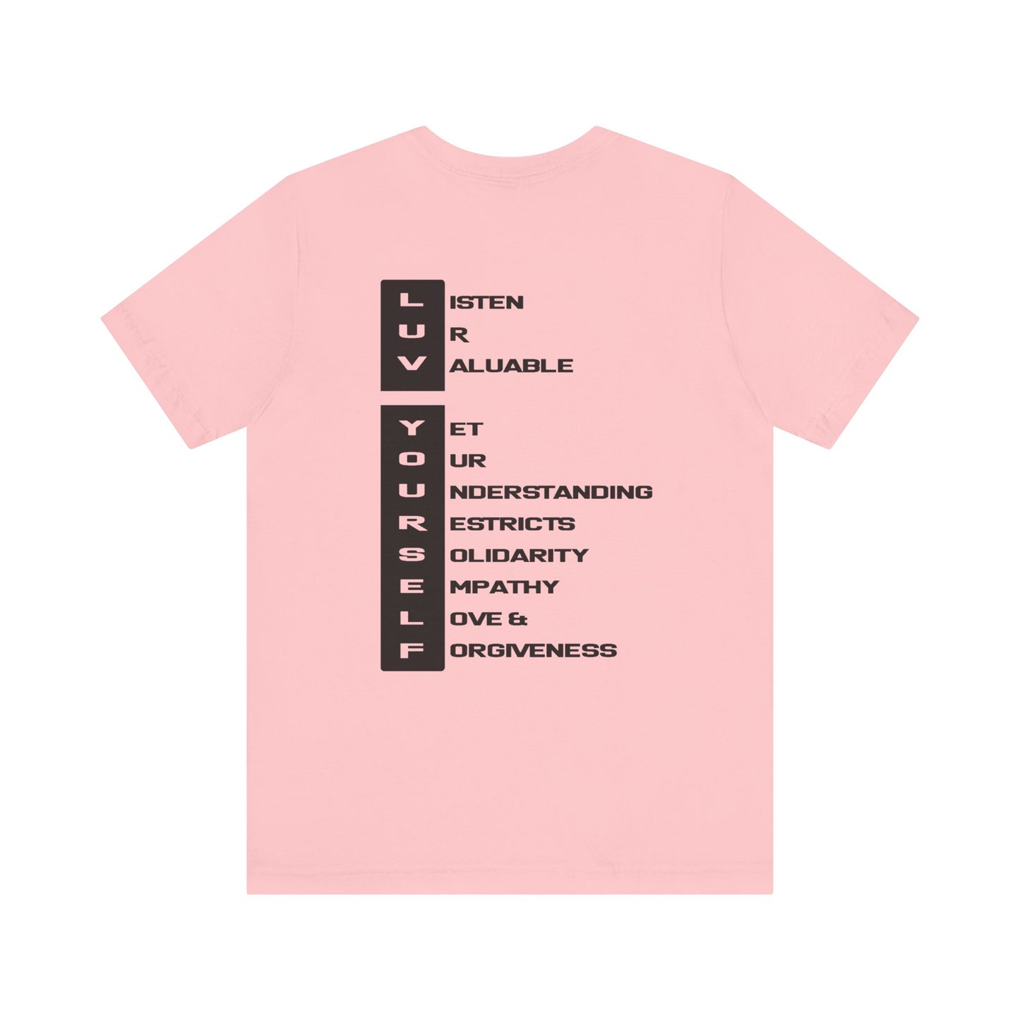 Men's Luv Yourself Short Sleeve Tee