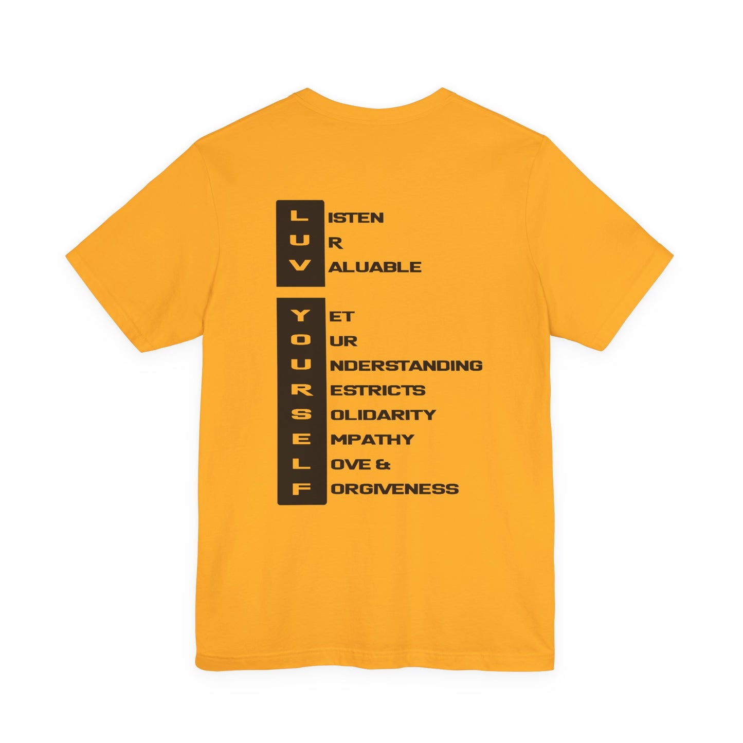 Men's Luv Yourself Short Sleeve Tee