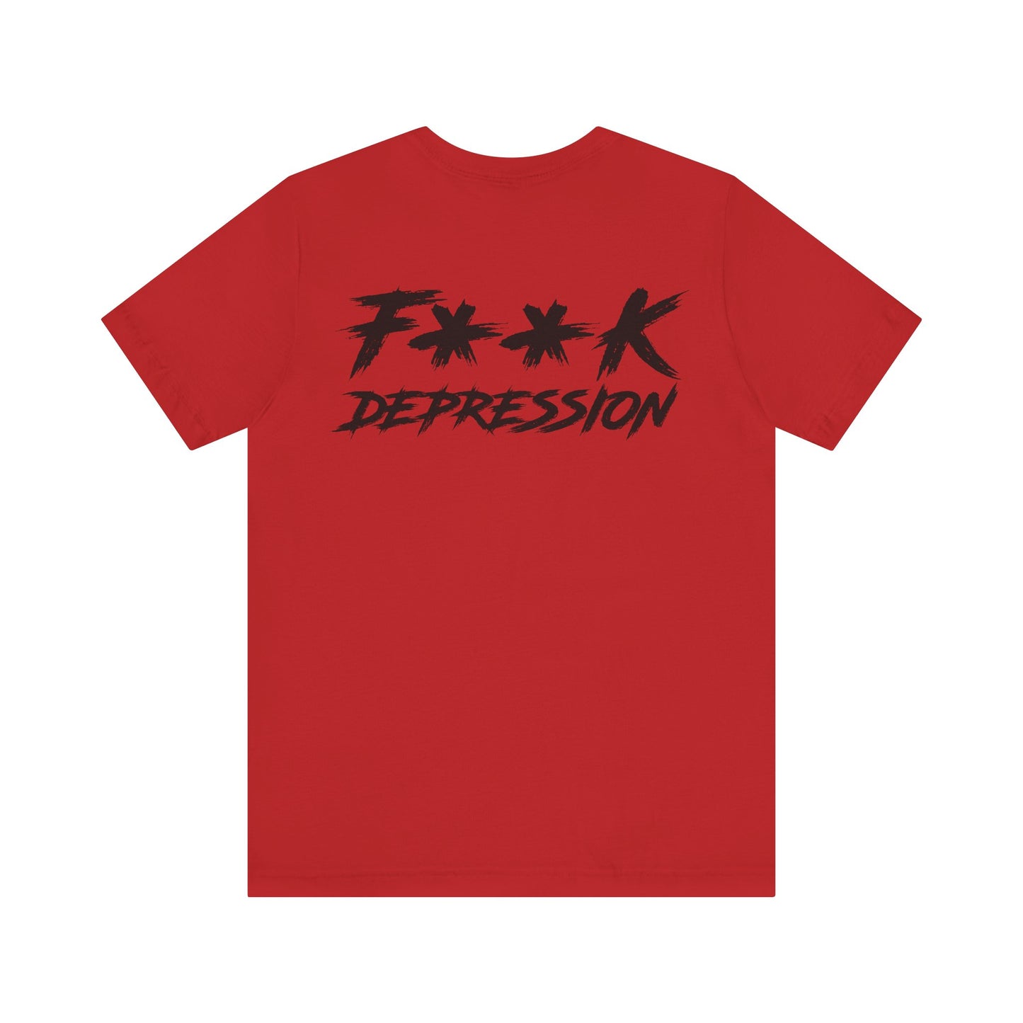 F**k Depression Graphic Tee for Men