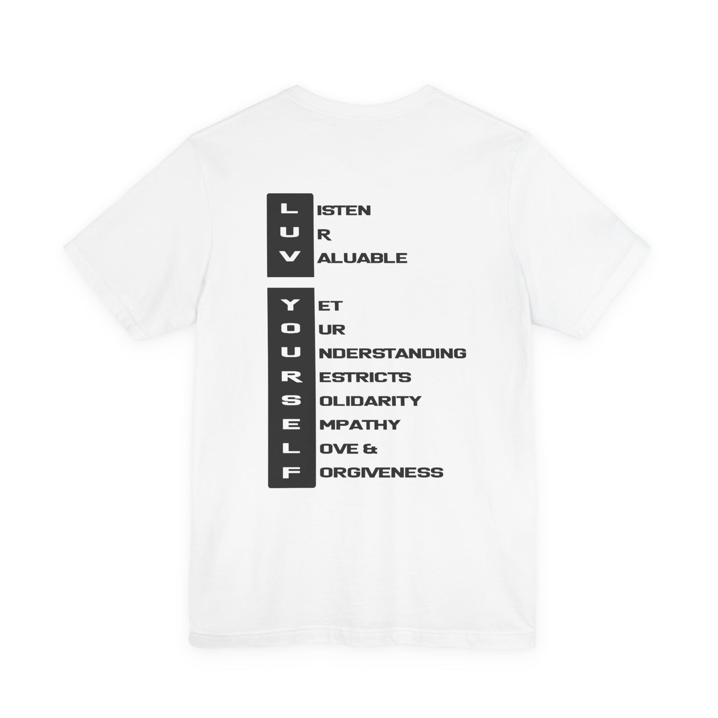 Men's Luv Yourself Short Sleeve Tee