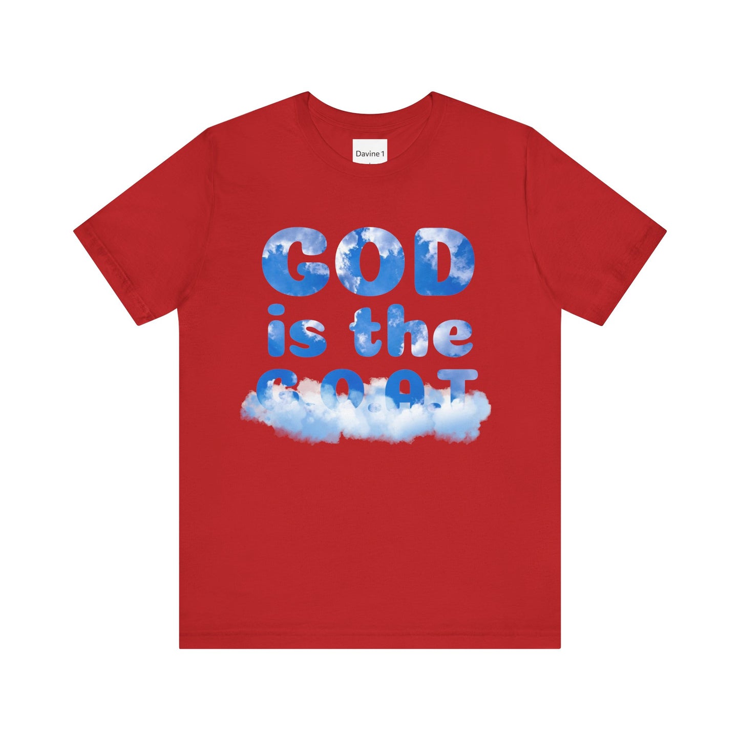 God is the Goat Short Sleeve Tee