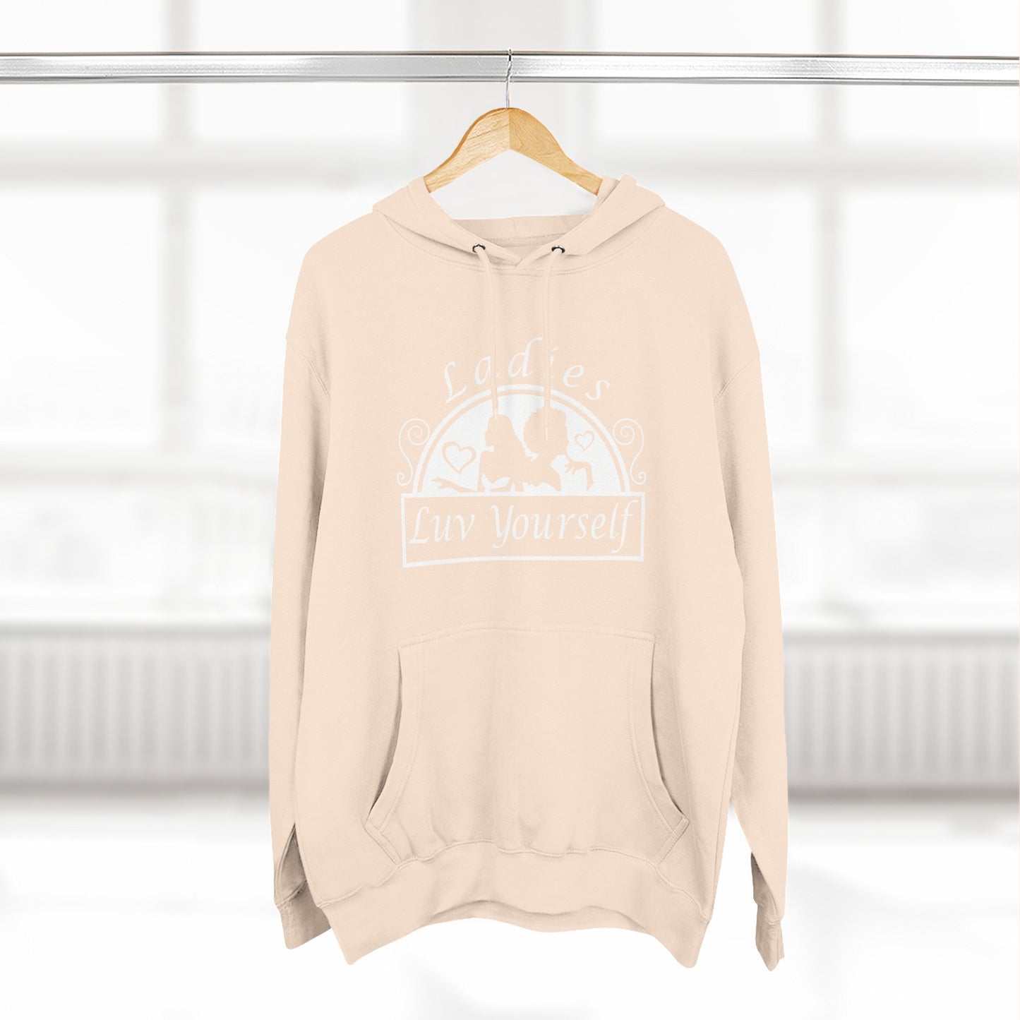 Empowering Fleece Hoodie for Self-Love & Confidence | Unisex Sweatshirt, Cozy Winter Wear, Gift for Her, Inspirational Apparel