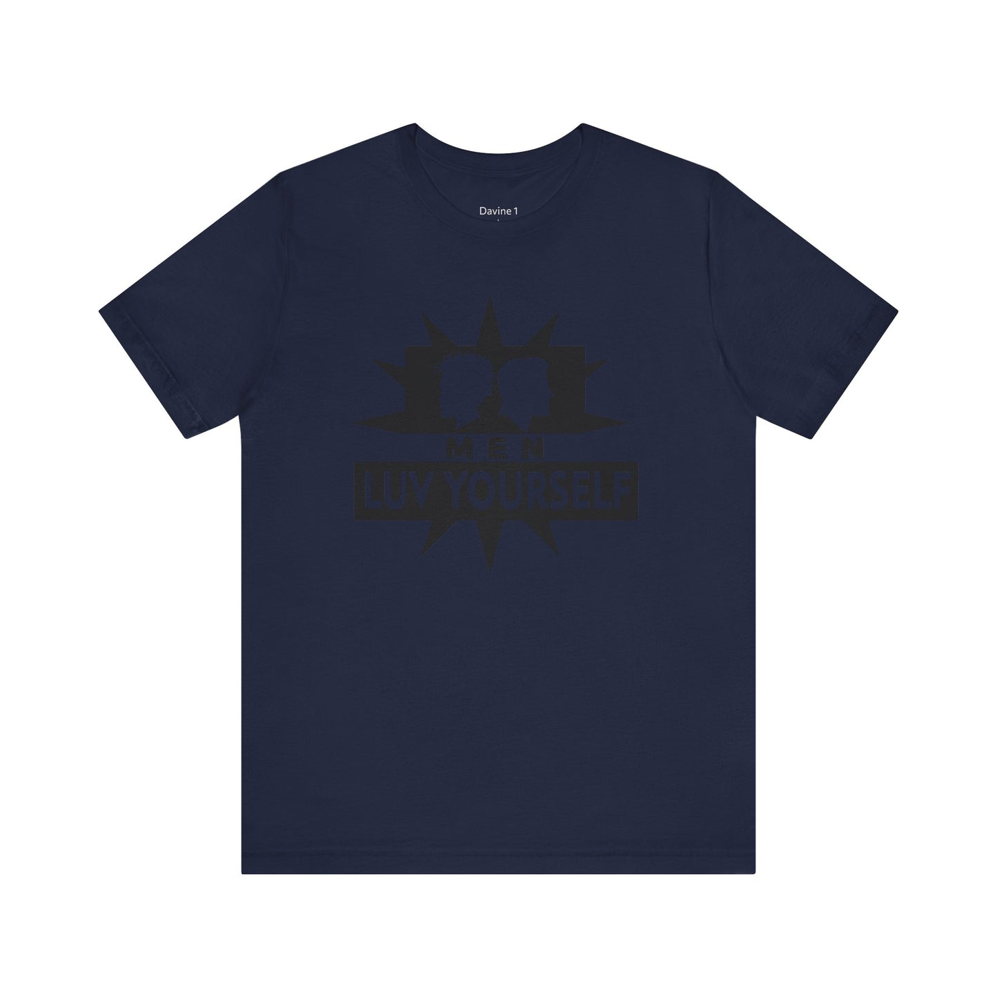 Men's Luv Yourself Unisex Tee for Everyday Wear, Graphic Short Sleeve Shirt, Gift for Friends, Summer Wardrobe Essential, Birthday Present, [...]