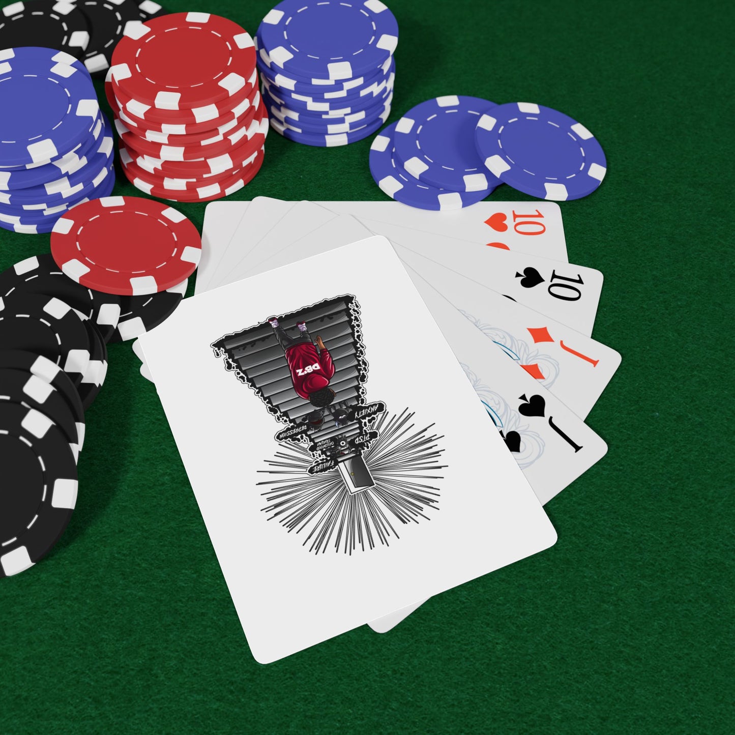 Poker Playing Cards Set - Unique Art Cards for Game Night, Collectible Card Deck, Gift for Gamers, Poker Night Essentials, Vintage [...]