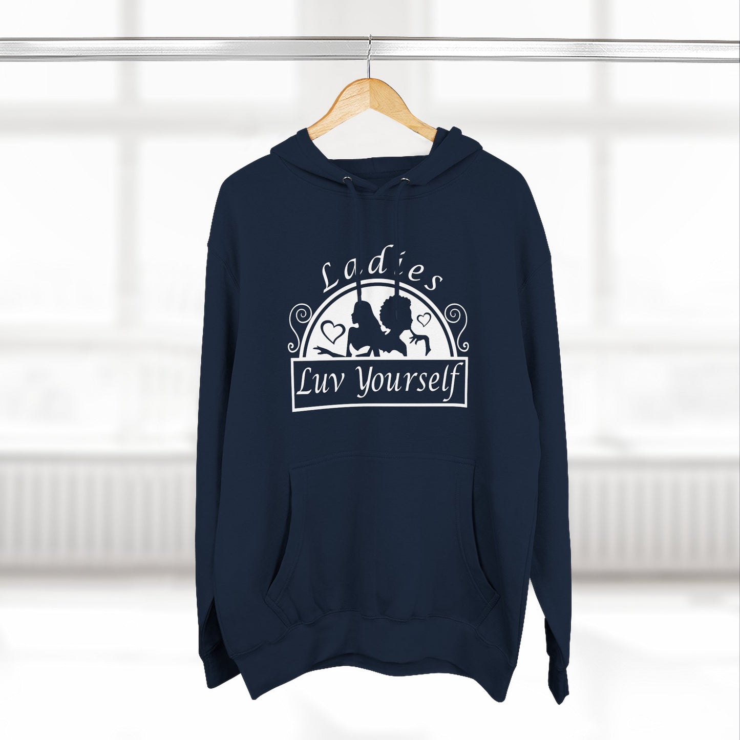 Empowering Fleece Hoodie for Self-Love & Confidence | Unisex Sweatshirt, Cozy Winter Wear, Gift for Her, Inspirational Apparel
