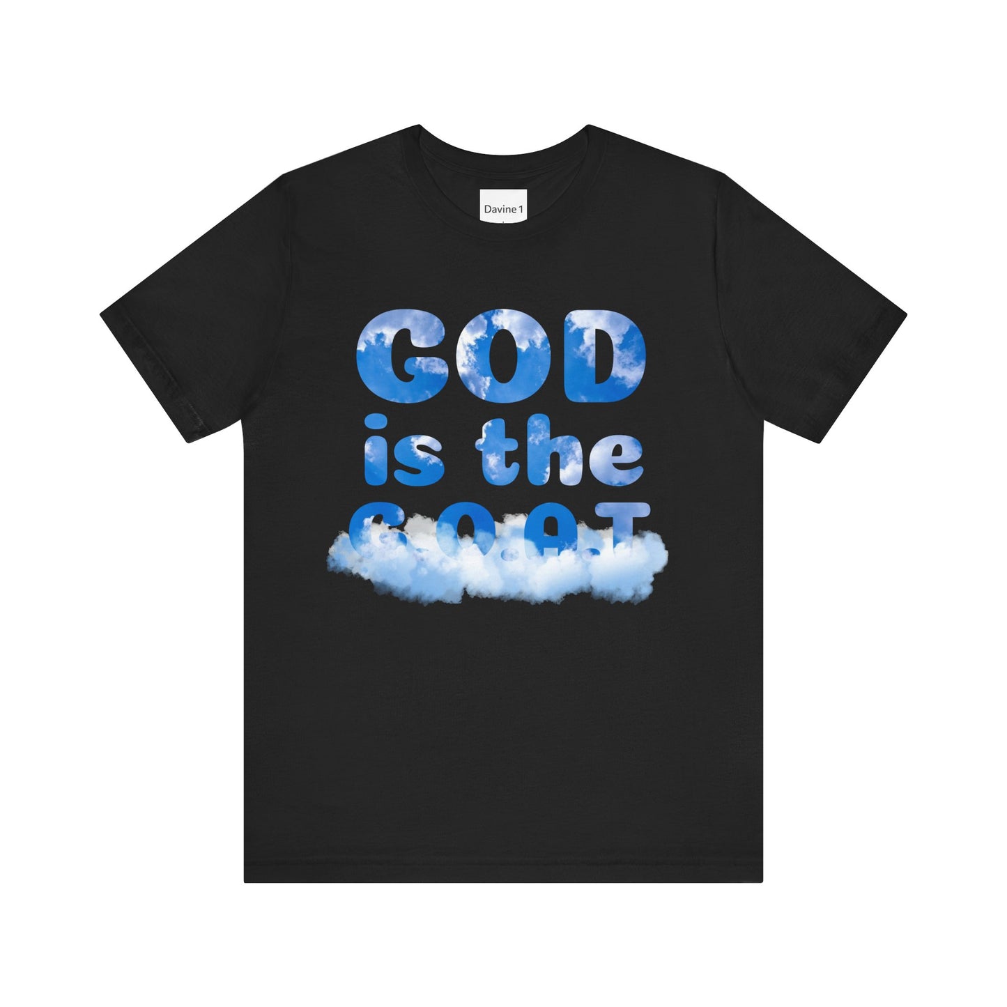 God is the Goat Short Sleeve Tee