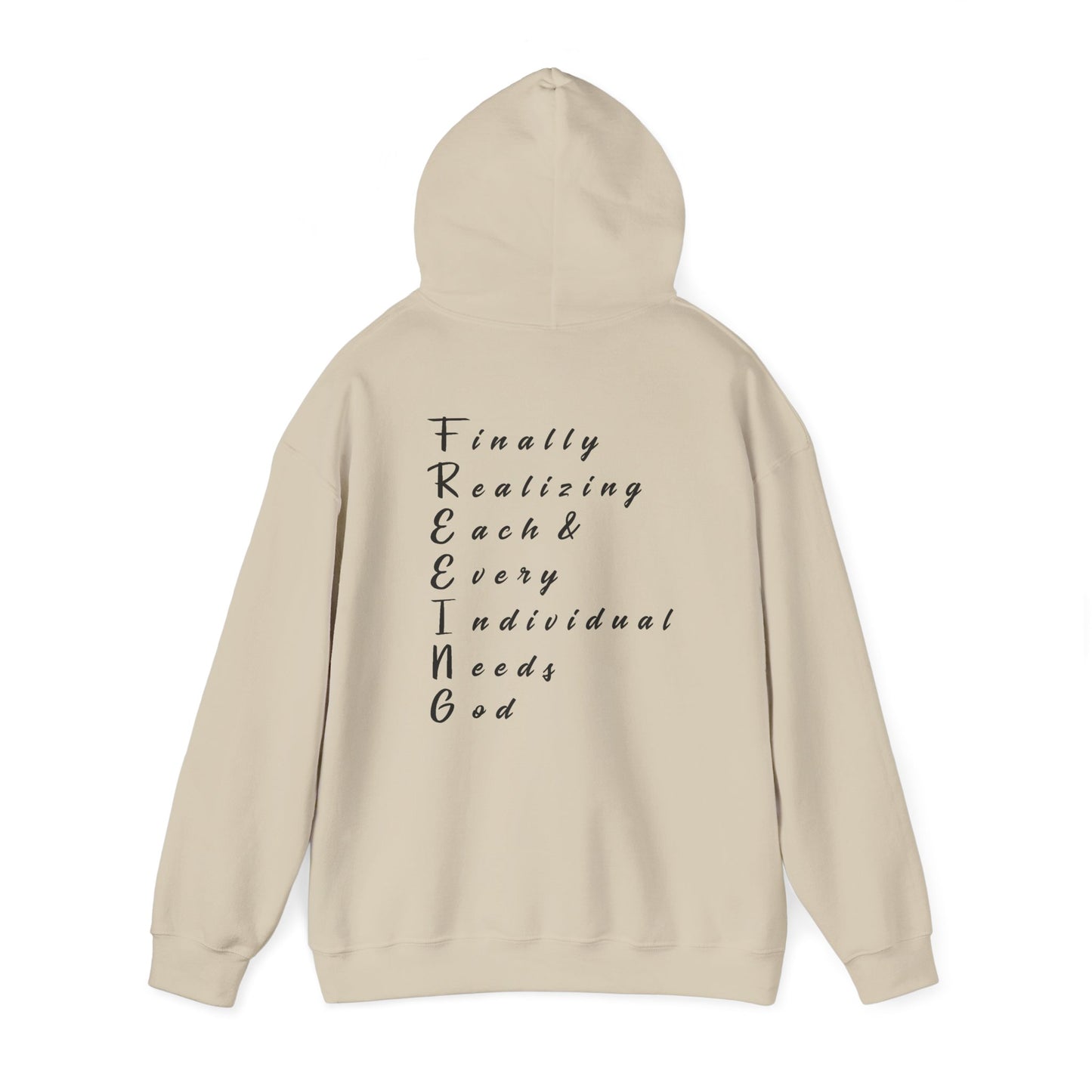 Freeing Hooded Sweatshirt — Minimal Cozy Pullover