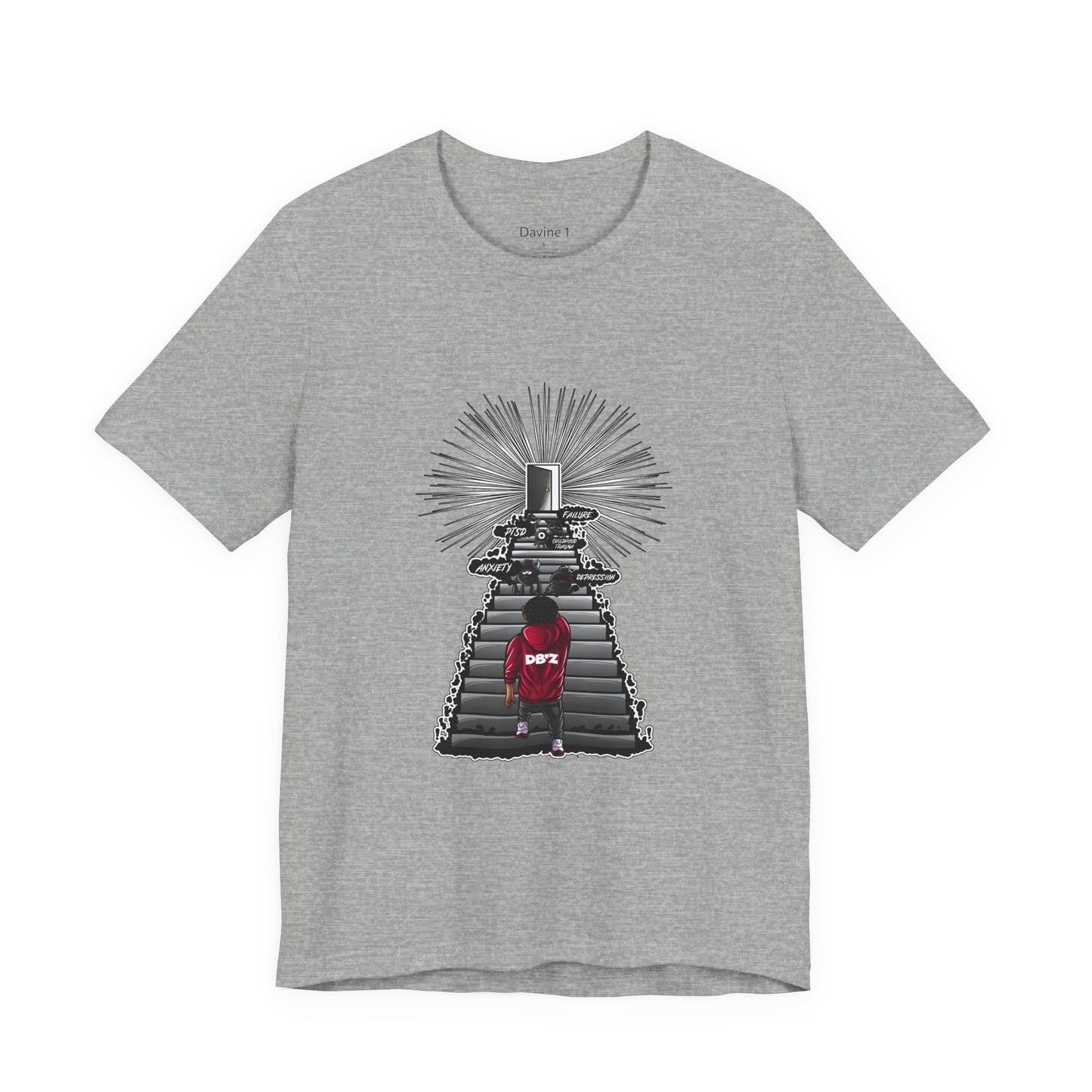 Keep Climbing Casual Unisex Tee for Everyday Wear, Graphic Short Sleeve Shirt, Gift for Friends, Summer Wardrobe Essential, Birthday Present, [...]