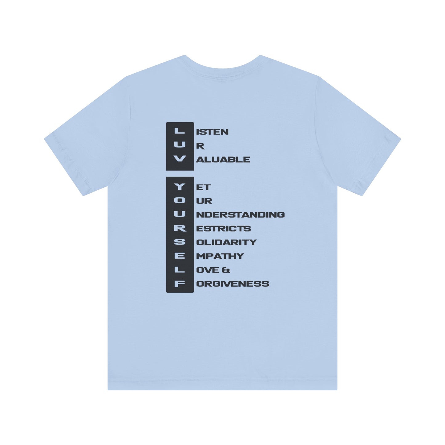 Men's Luv Yourself Short Sleeve Tee