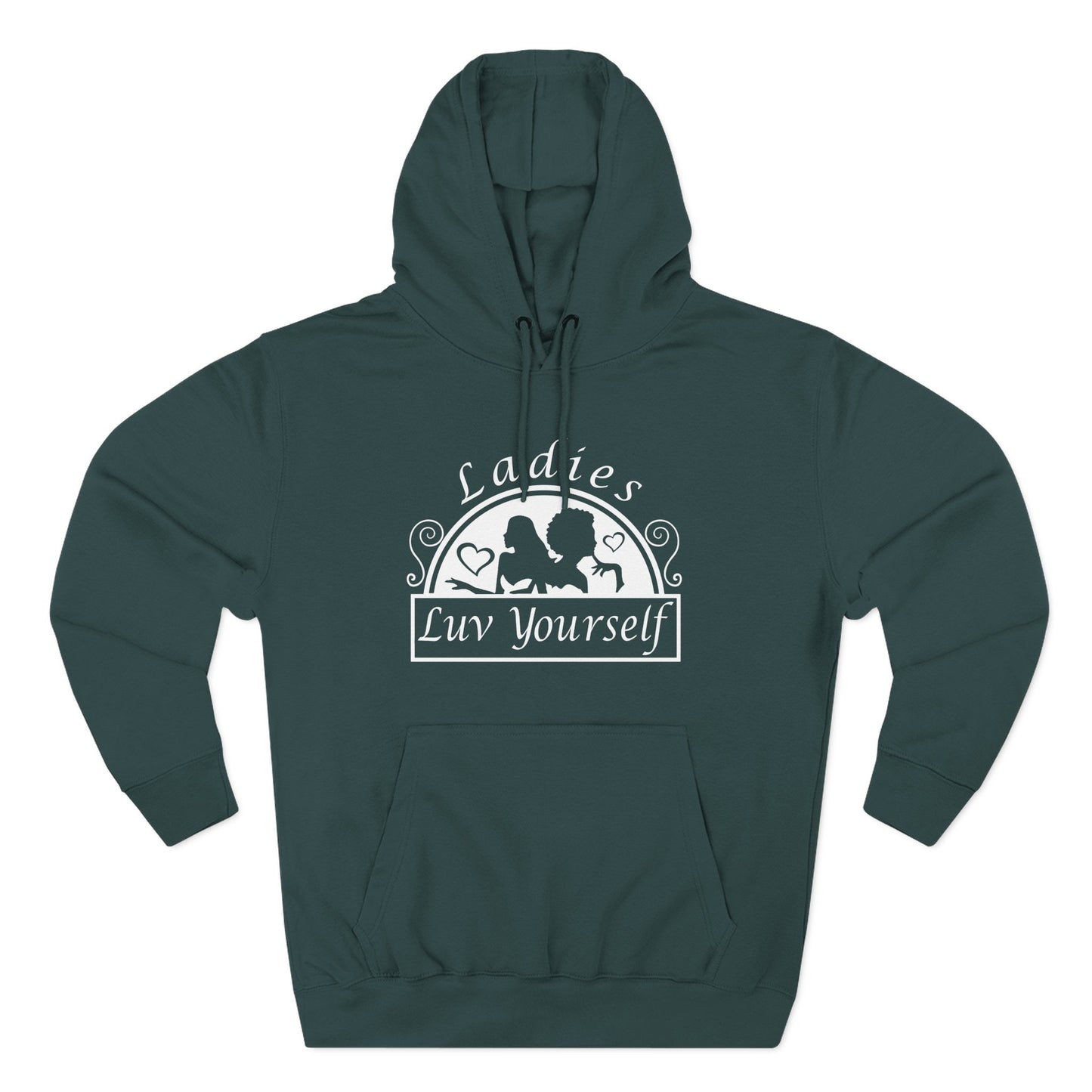 Empowering Fleece Hoodie for Self-Love & Confidence | Unisex Sweatshirt, Cozy Winter Wear, Gift for Her, Inspirational Apparel