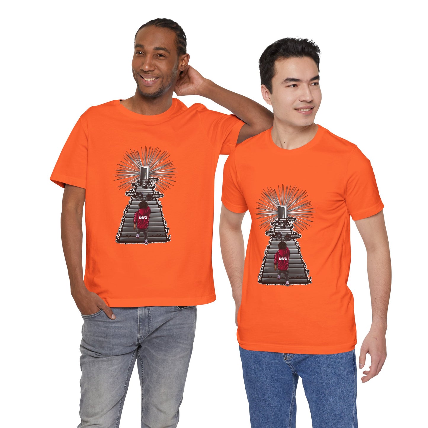 Keep Climbing Casual Unisex Tee for Everyday Wear, Graphic Short Sleeve Shirt, Gift for Friends, Summer Wardrobe Essential, Birthday Present, [...]