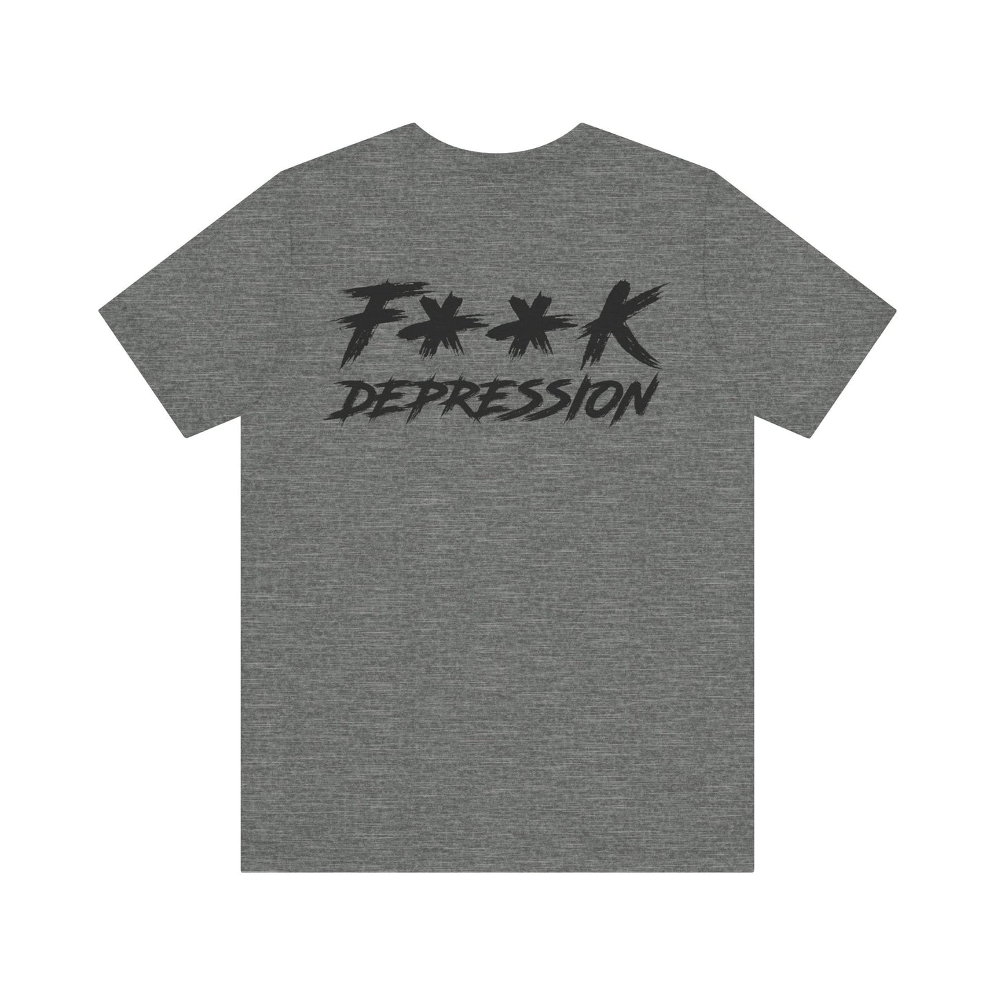 F**k Depression Graphic Tee for Men